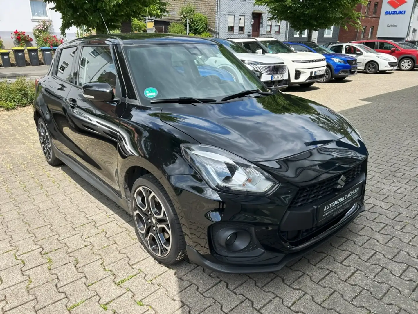 Suzuki Swift 1.4 SPORT HYBRID Navi LED ACC Apple CarPlay Androi Zwart - 2