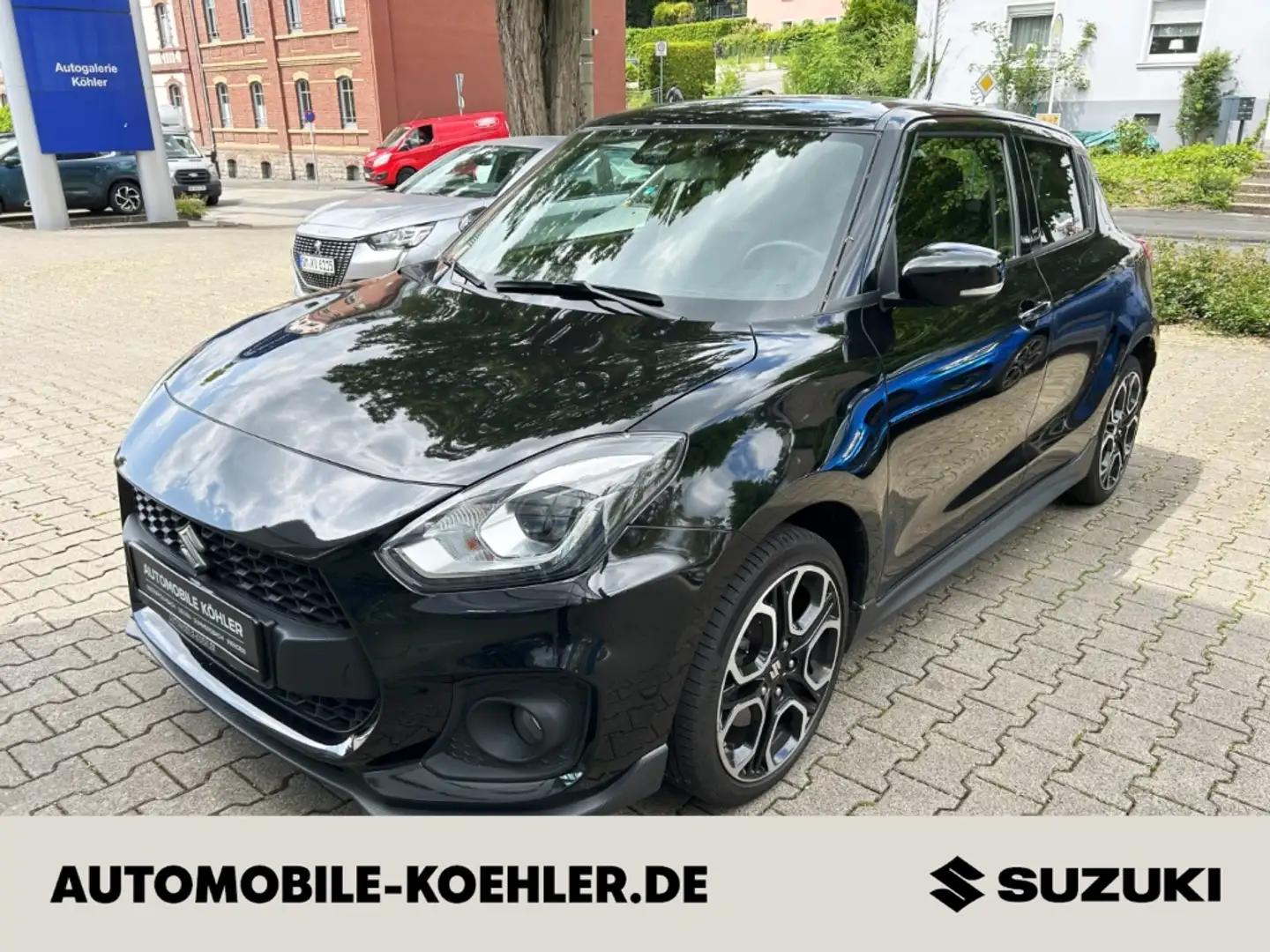 Suzuki Swift 1.4 SPORT HYBRID Navi LED ACC Apple CarPlay Androi Zwart - 1