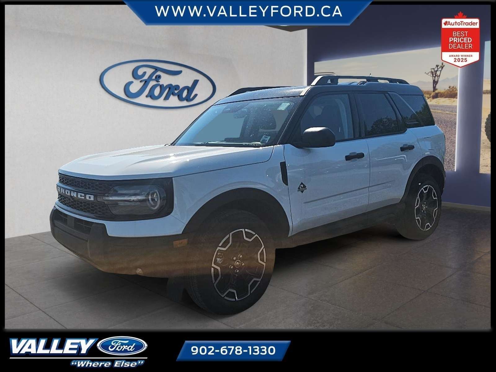 White 2026 Ford Bronco Sport SUV / Crossover All-Wheel Drive 8-Speed Automatic