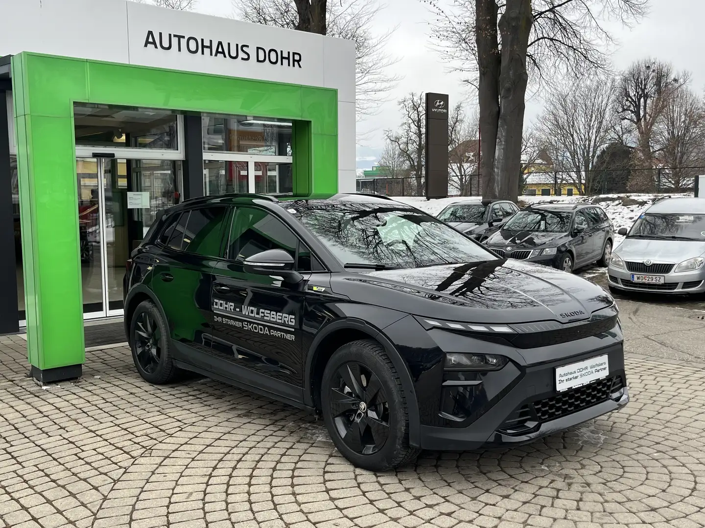 Skoda Elroq RS Lounge 44900€ Bei Finanzierung Schwarz - 1