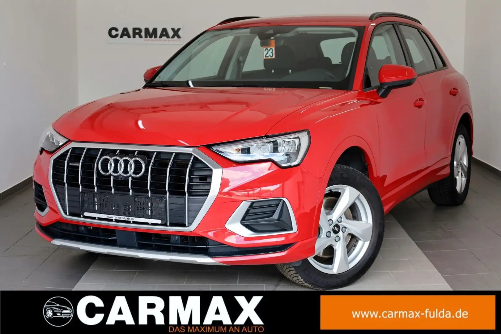 Audi Q3 40 TDI quattro,TLeder,Navi,LED,360°Kamera,AHK Rot - 1