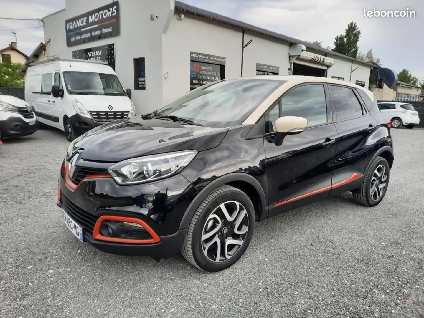Renault Captur Intens 62300KMS BOITE DE VITESSES AUTOMATIQUE ETAT Noir - 1
