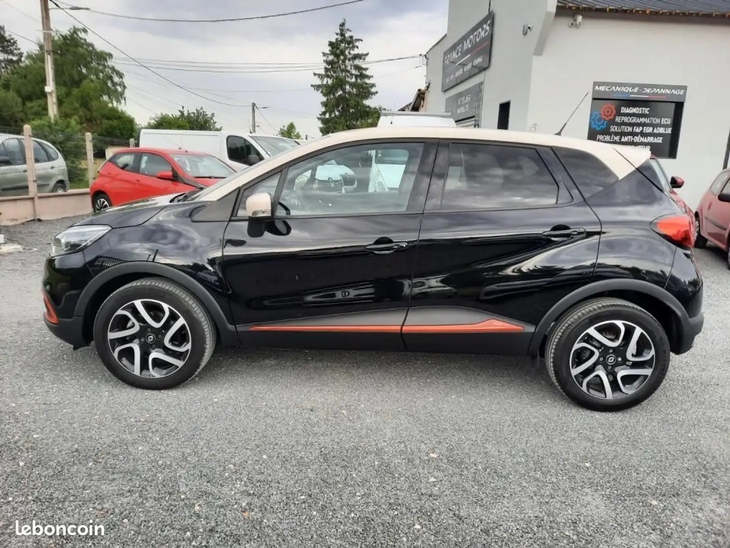 Renault Captur Intens 62300KMS BOITE DE VITESSES AUTOMATIQUE ETAT Noir - 2