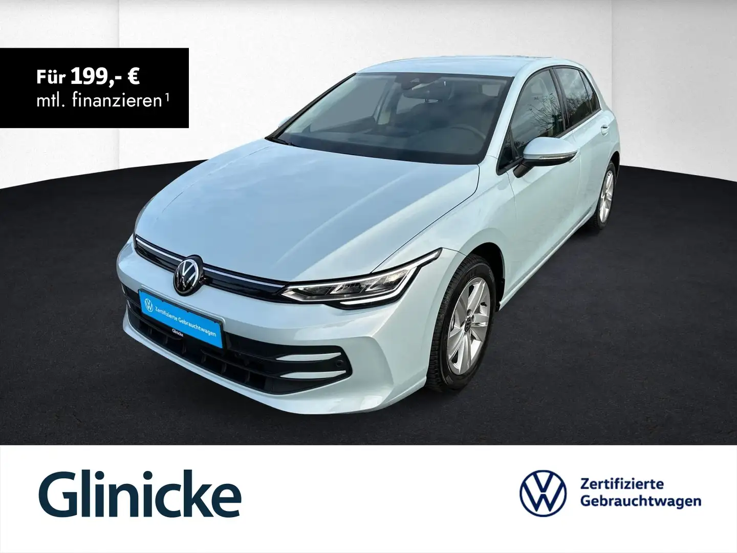Volkswagen Golf Life 1.5 eTSI DSG AHK+ACC+PDC+SHZ+App-Conne Bleu - 1