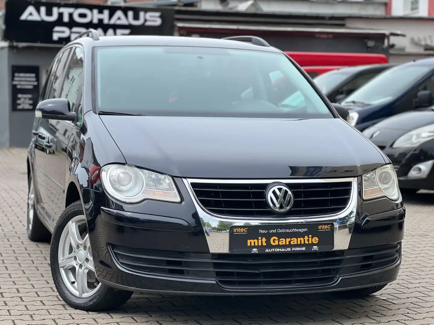 Volkswagen Touran EcoFuel+7 SITZER+KLIMAAUTOMATIK+TEMPO+ALU Schwarz - 1