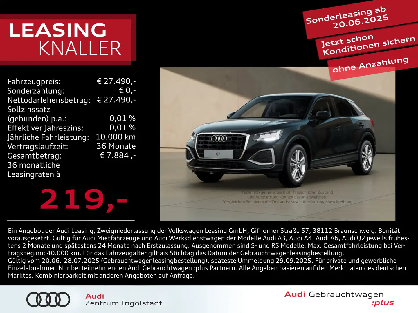 Audi Q2 30 TFSI AHK NAVI Keyless virtual PDC Advanced Zwart - 1