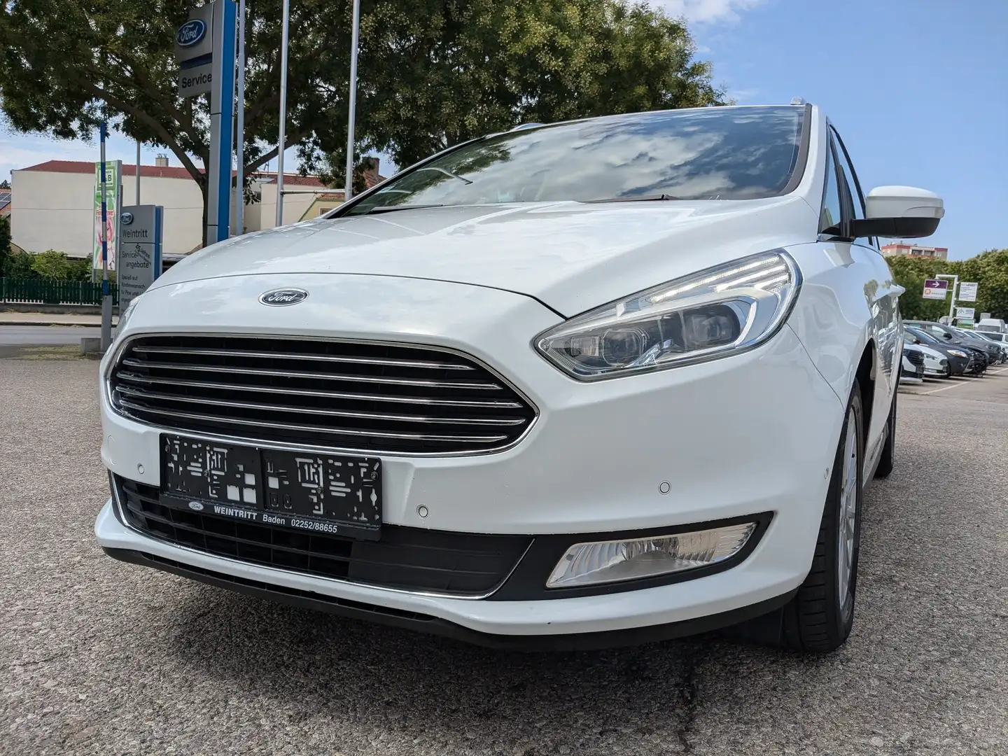 Ford Galaxy Titanium Weiß - 1