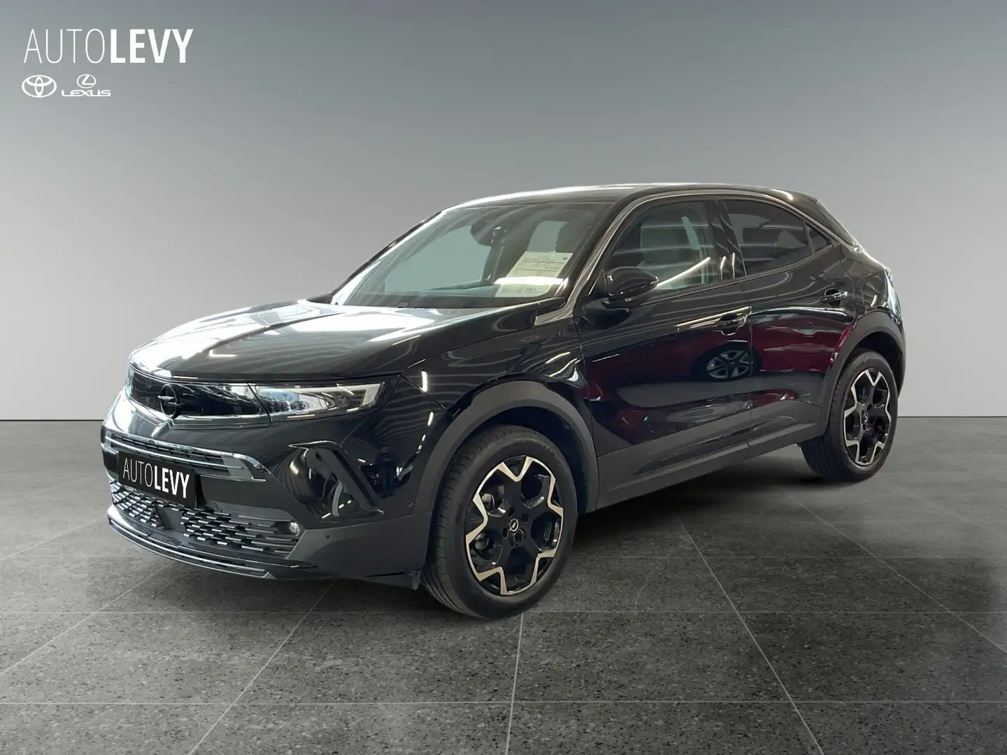 Opel Mokka 1.2 Turbo Ultimate +Teilleder+CarPlay+Alu+ Schwarz - 1