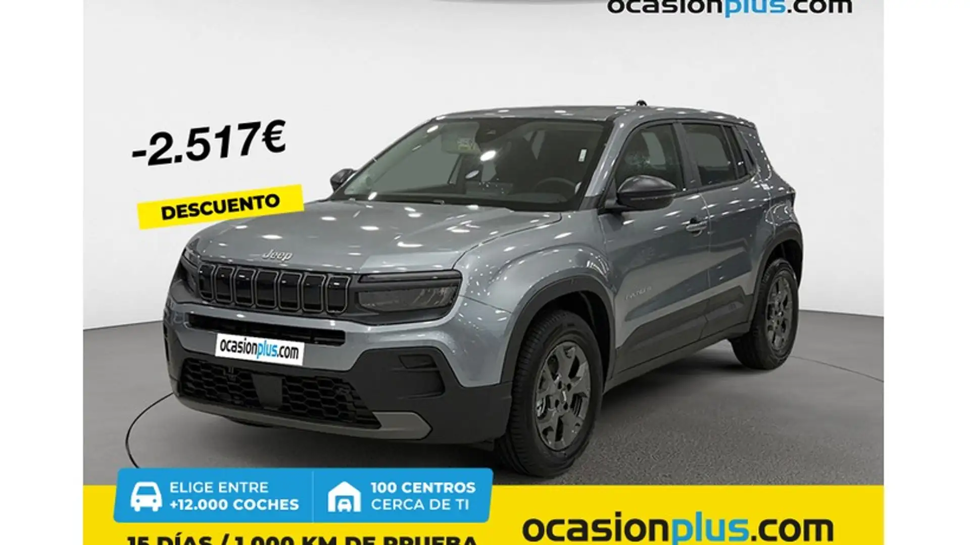 Jeep Avenger 1.2 Longitude 100 Gris - 1