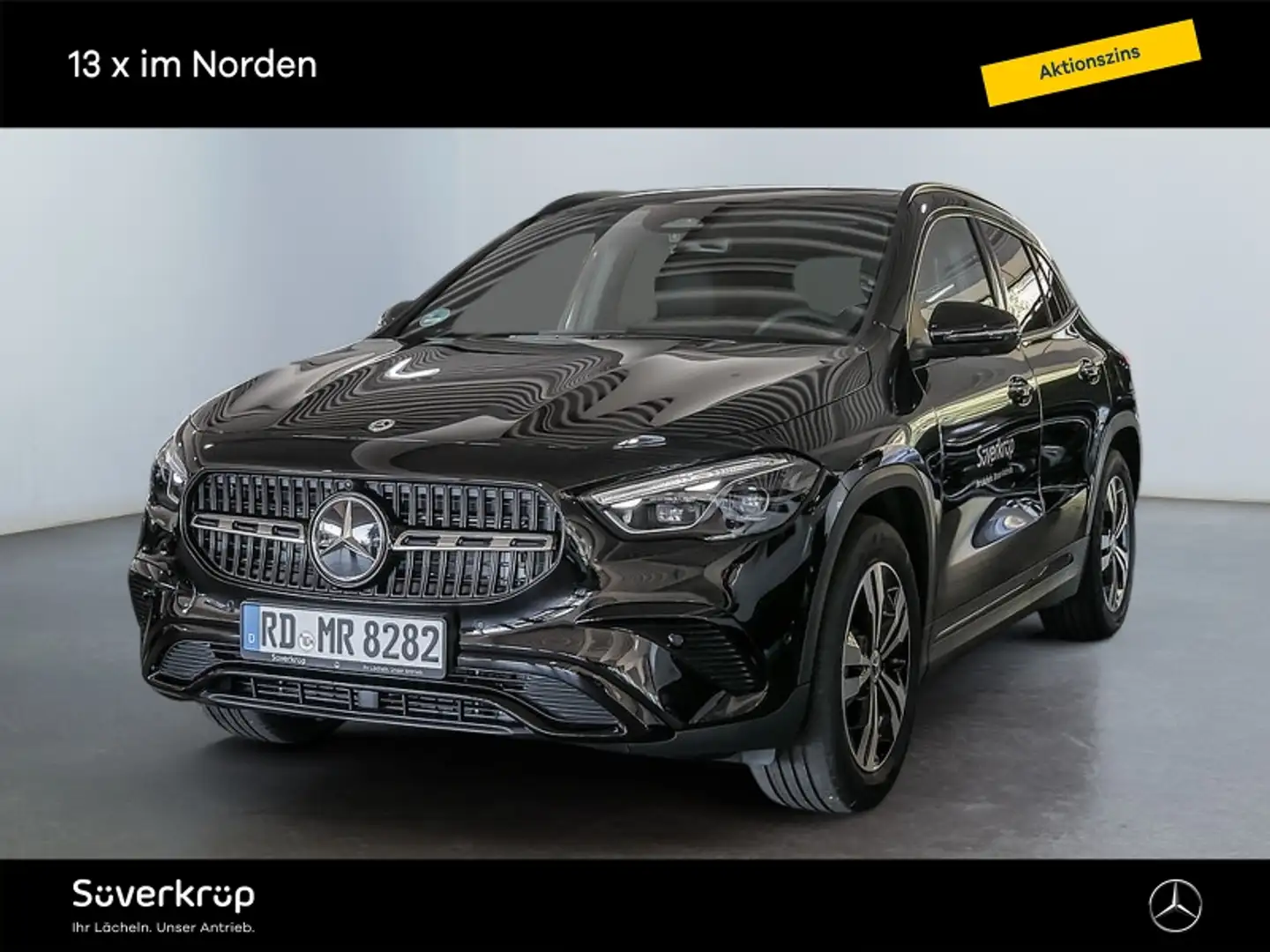 Mercedes-Benz GLA 200 NIGHT PROGRESSIVE MULTI 360 AHK DISTR Schwarz - 1