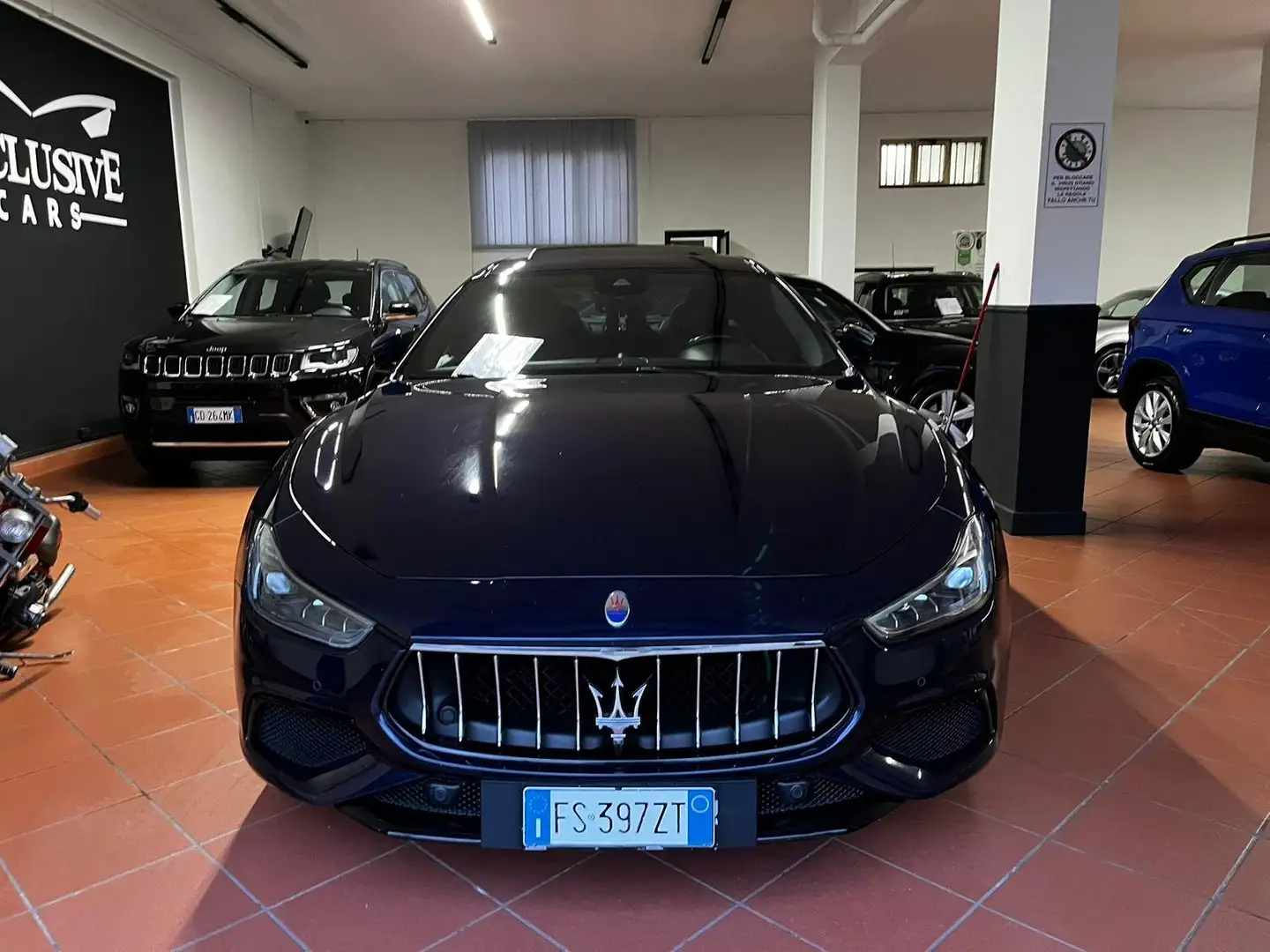 Maserati Ghibli Ghibli 3.0 V6 bt Gransport 350cv auto my19 Blau - 1