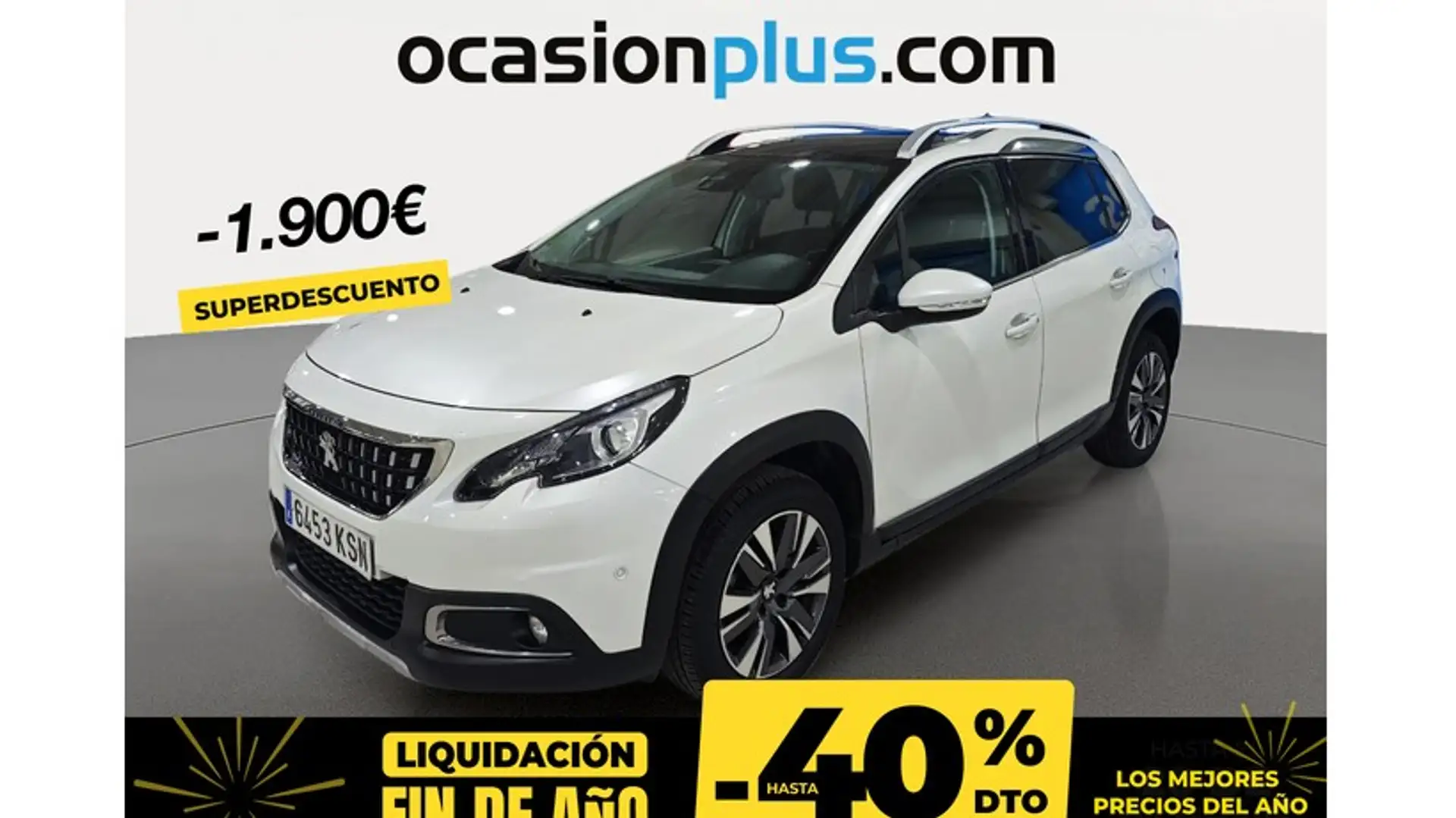 Peugeot 2008 1.5 BlueHDI S&S Allure 100 Blanc - 1