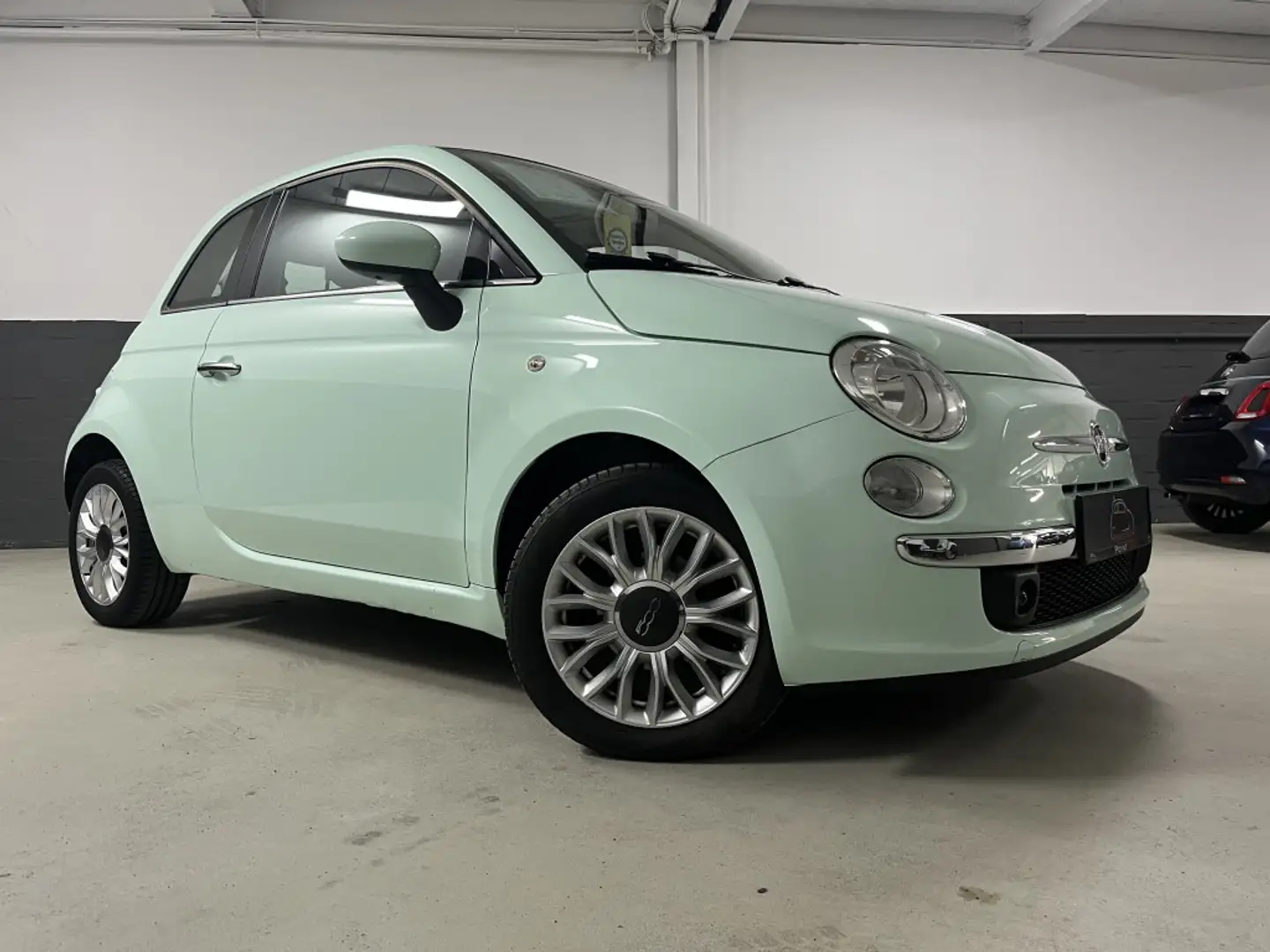Fiat 500 Lattementagrün Pano FINANZIERUNG AB3,99%!!! Grün - 2