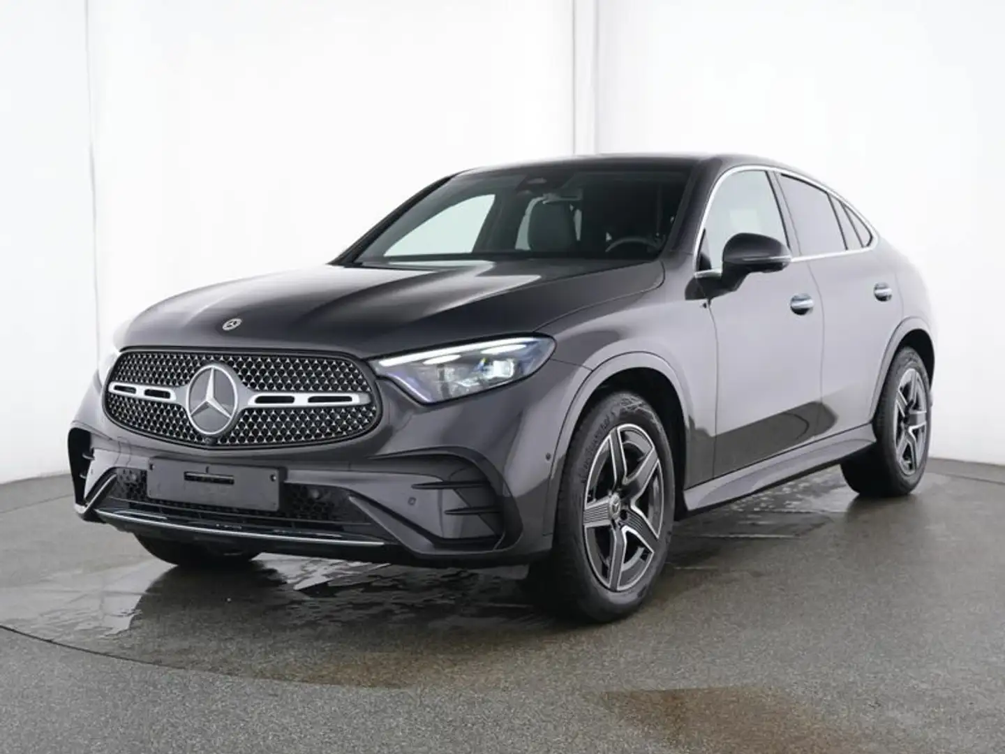 Mercedes-Benz GLC 300 GLC 300 d 4M Coupe AMG L. AHK Pano Standh Distr. Grau - 2