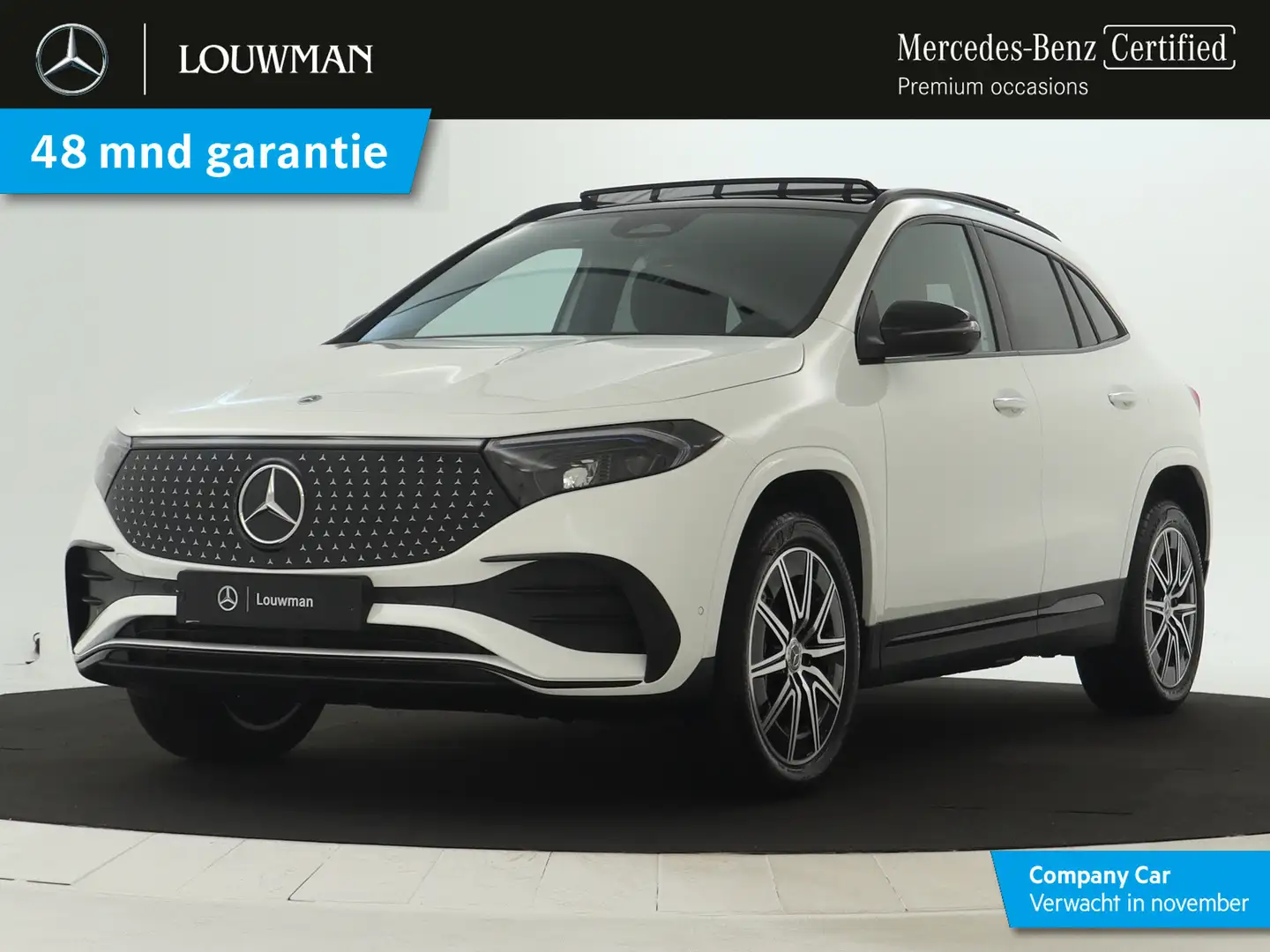 Mercedes-Benz EQA 250 250+ AMG Line | Nightpakket | Panorama schuif/kant Blanc - 1