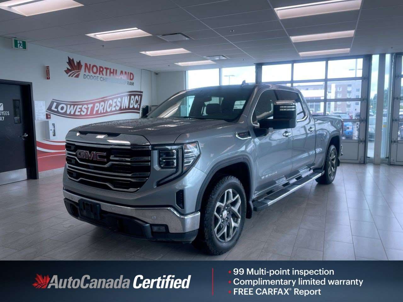 2024 GMC Sierra 1500 SLT | 4WD | One owner | BC owned | NAV | Heated Se