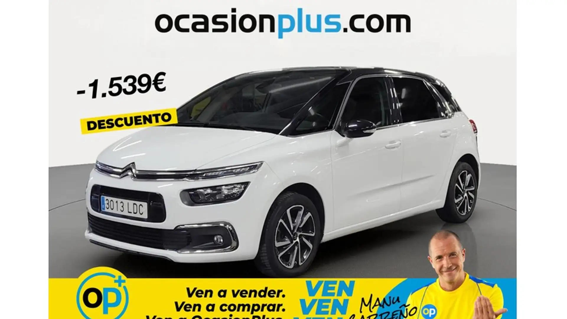 Citroen C4 Spacetourer 1.5BlueHDI Feel EAT8 130 Blanco - 1