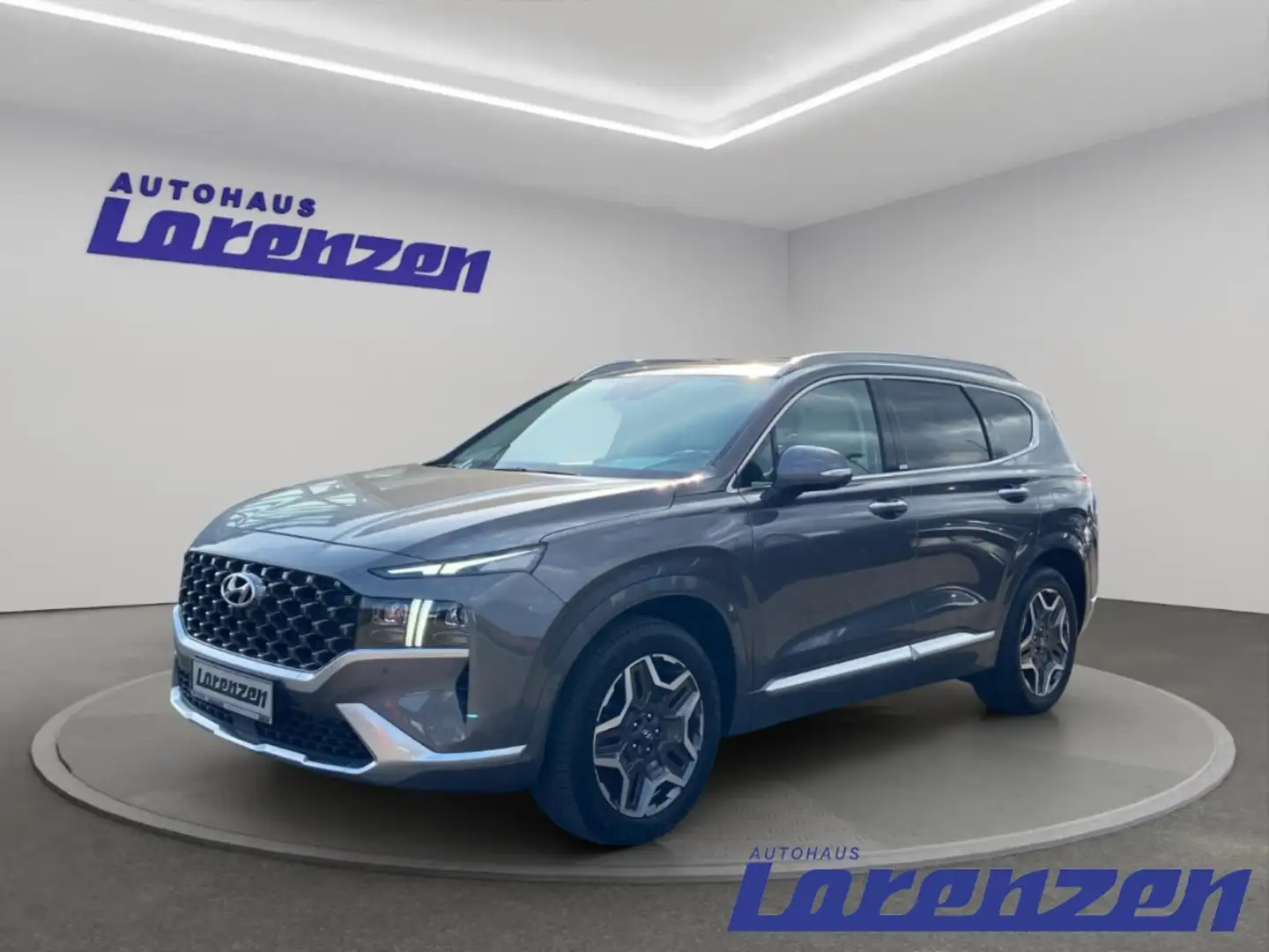 Hyundai SANTA FE Signature Plug-In Hybrid T-GDI -EU6d Plug-in-Hybri Grijs - 1