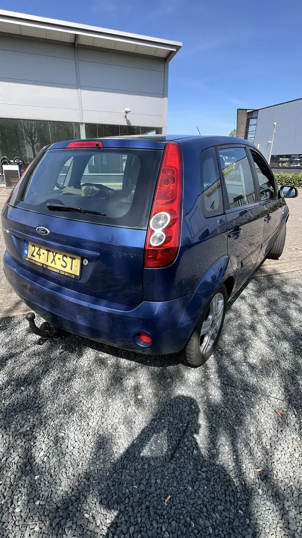Ford Fiesta 1.4-16V Futura Blauw - 1