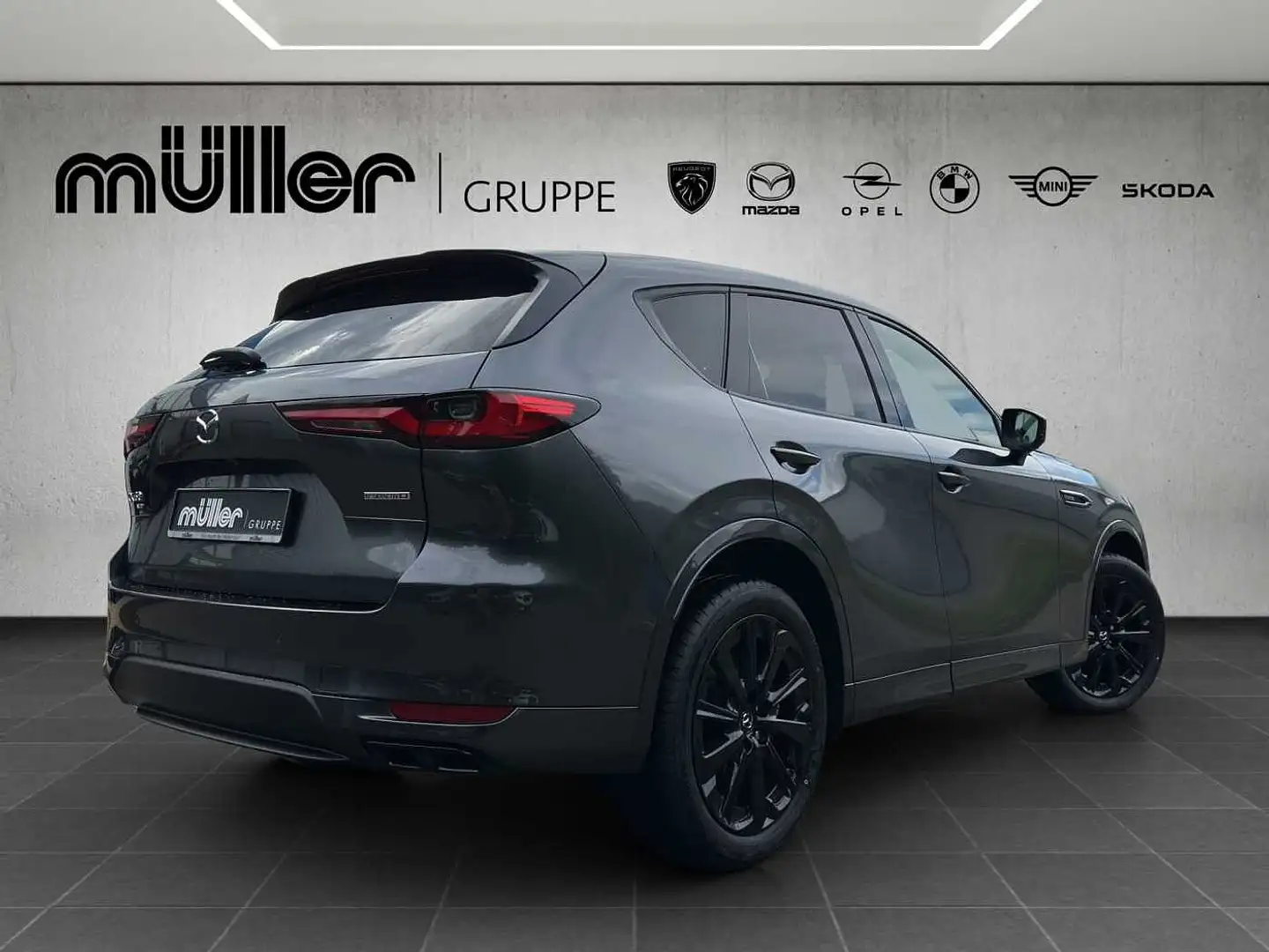 Mazda CX-60 D 254 PS 8AT AWD HOMURA COSO Grau - 2