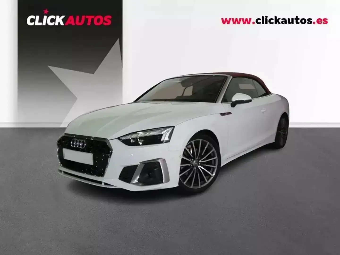 Audi A5 Cabrio 2.0 TDI 163CV 35 Stronic MHEV Blanco - 1