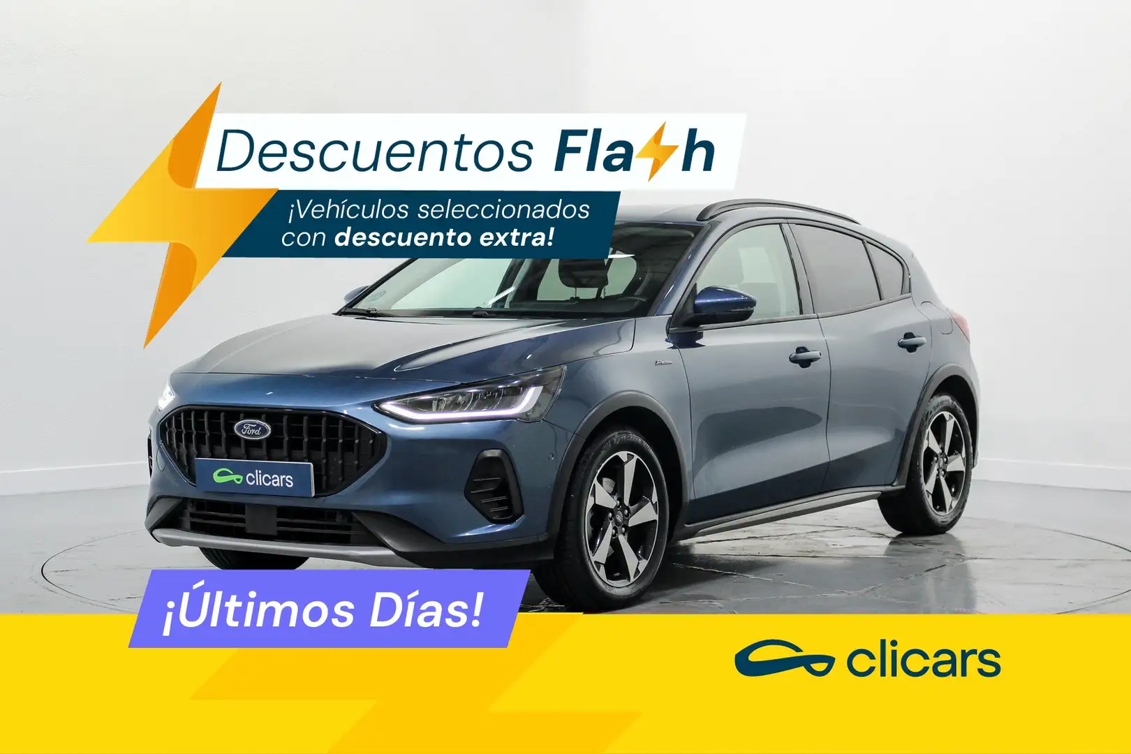 Ford Focus 1.0 Ecoboost MHEV Active X 155 Azul - 1