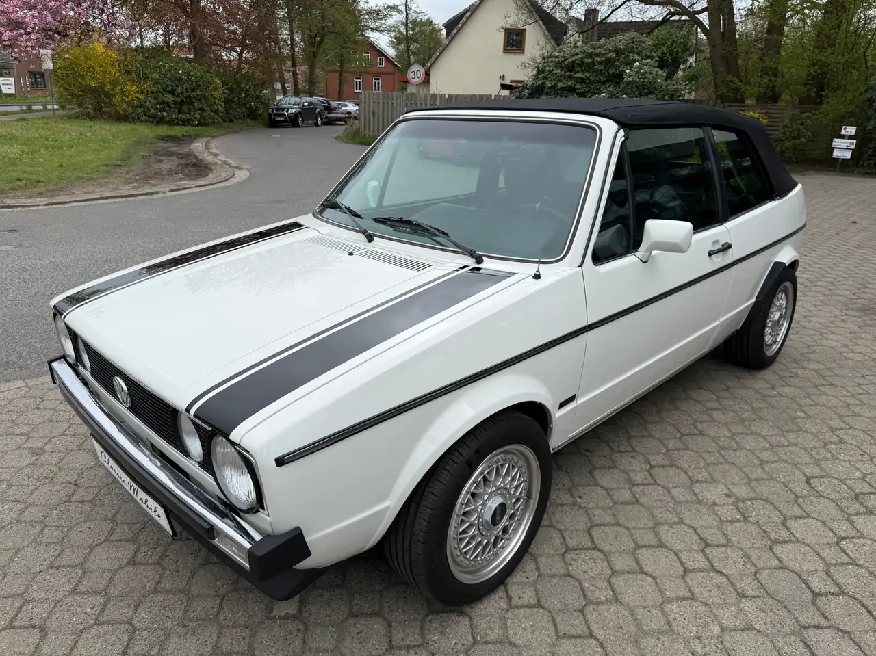 Volkswagen Golf Cabriolet Golf I Cabrio*HU 9/2027*Chrom*BBS*Stoffverdeck*SHZ, foto 2