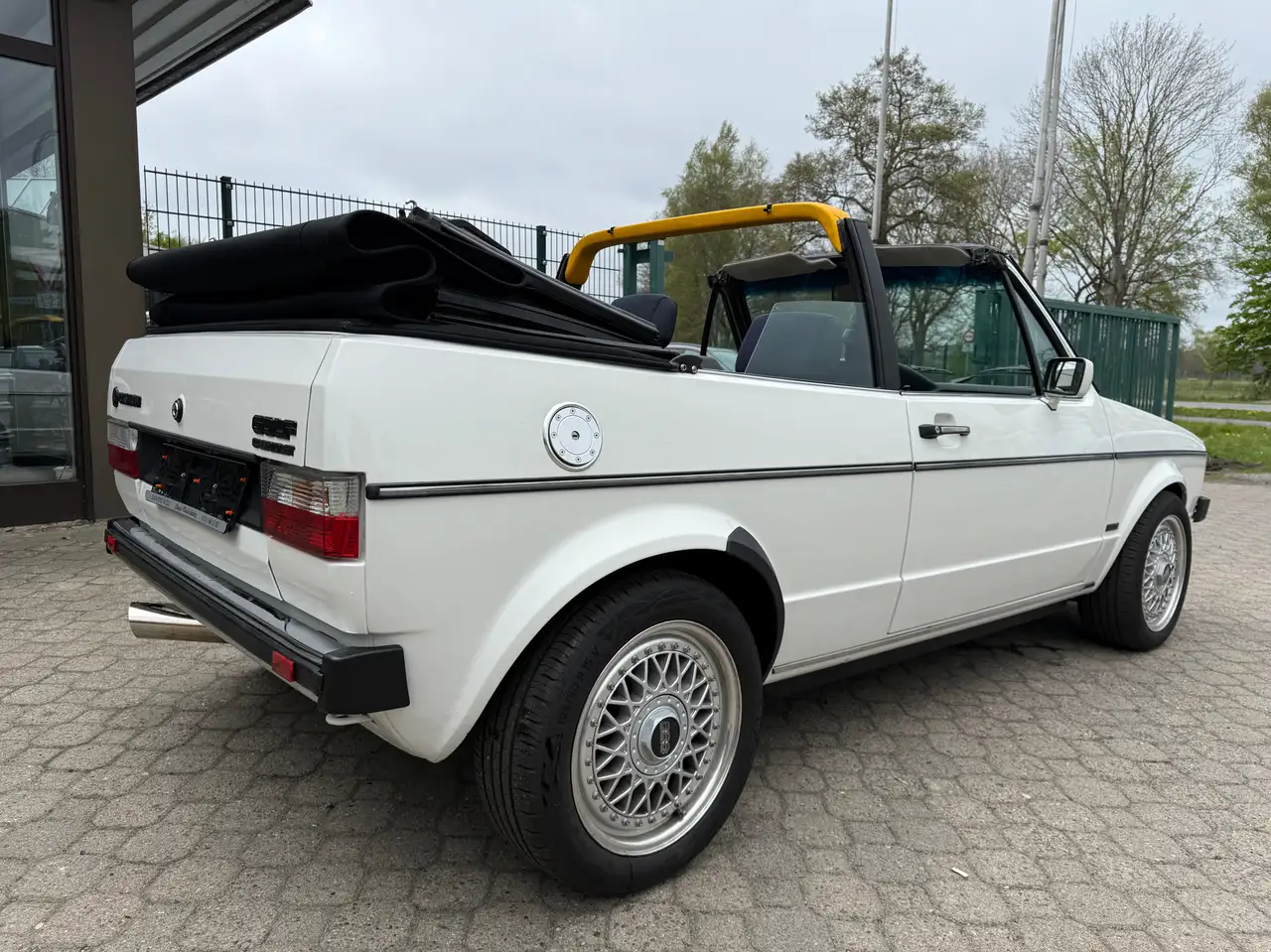 Volkswagen Golf Cabriolet Golf I Cabrio*HU 9/2027*Chrom*BBS*Stoffverdeck*SHZ, foto 7