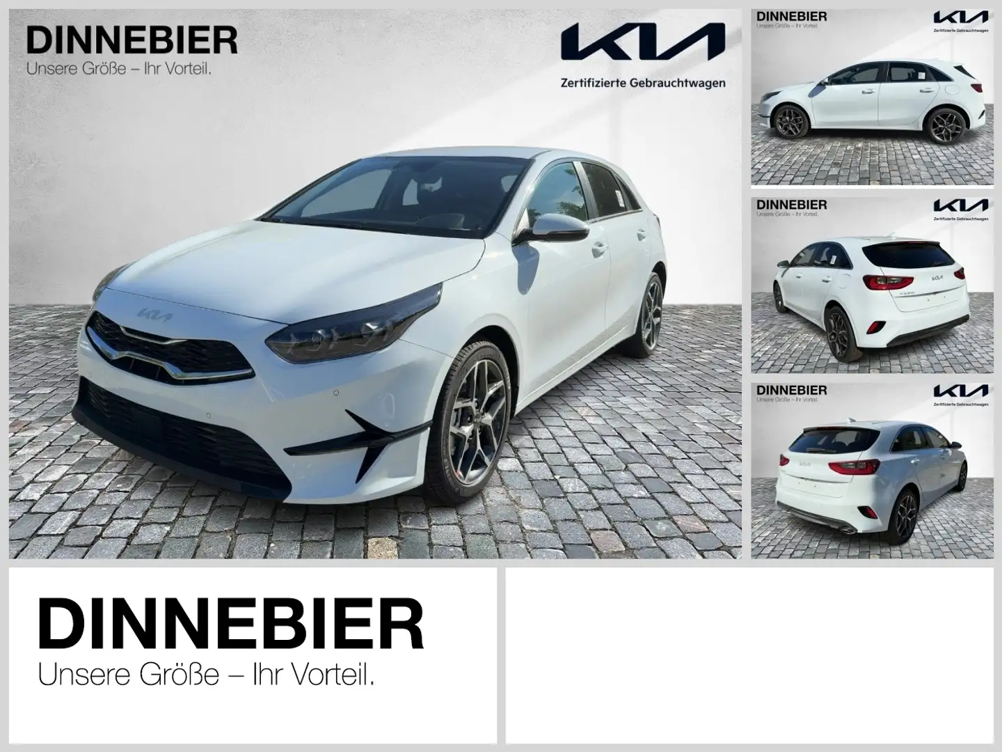 Kia Ceed / cee'd CEED Ultimate Edition 1.5T LED+Kamera+Navi Blanc - 1