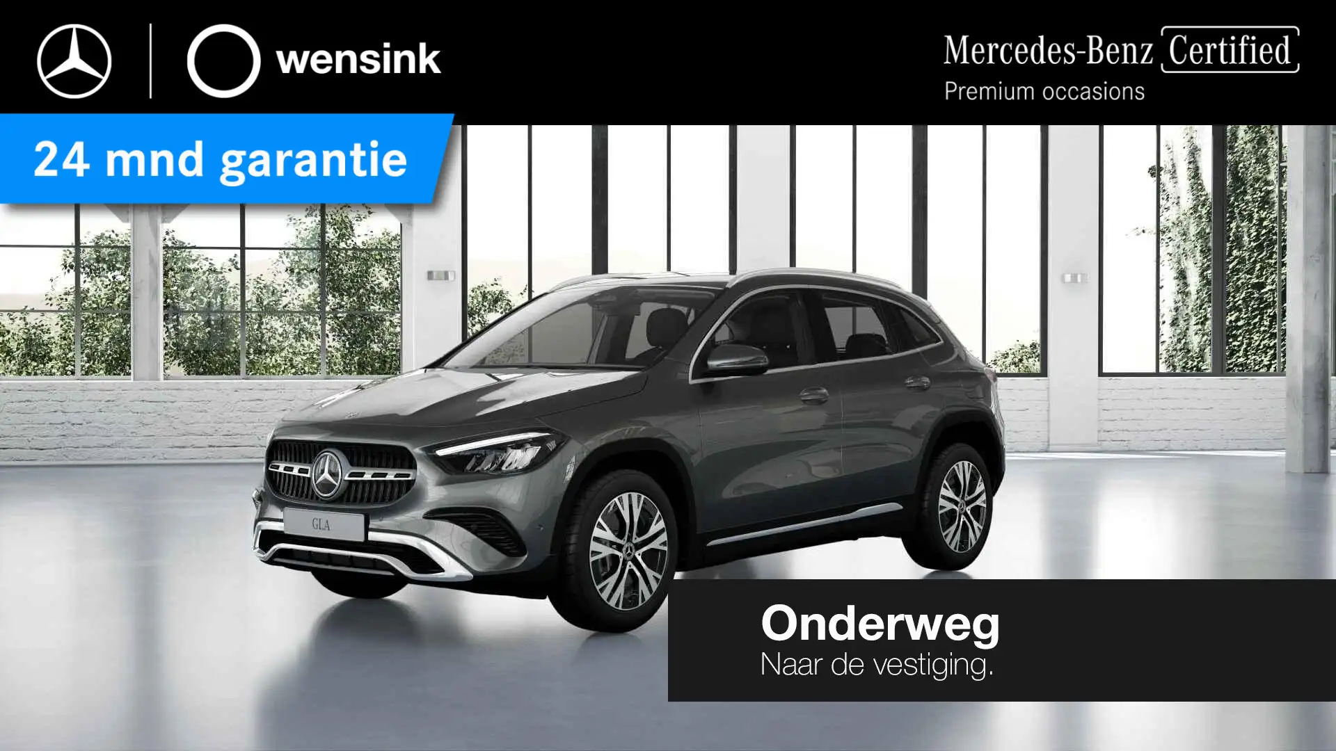 Mercedes-Benz GLA 250 e Luxury Line | Elektrisch wegklapbare trekhaak | Grijs - 1