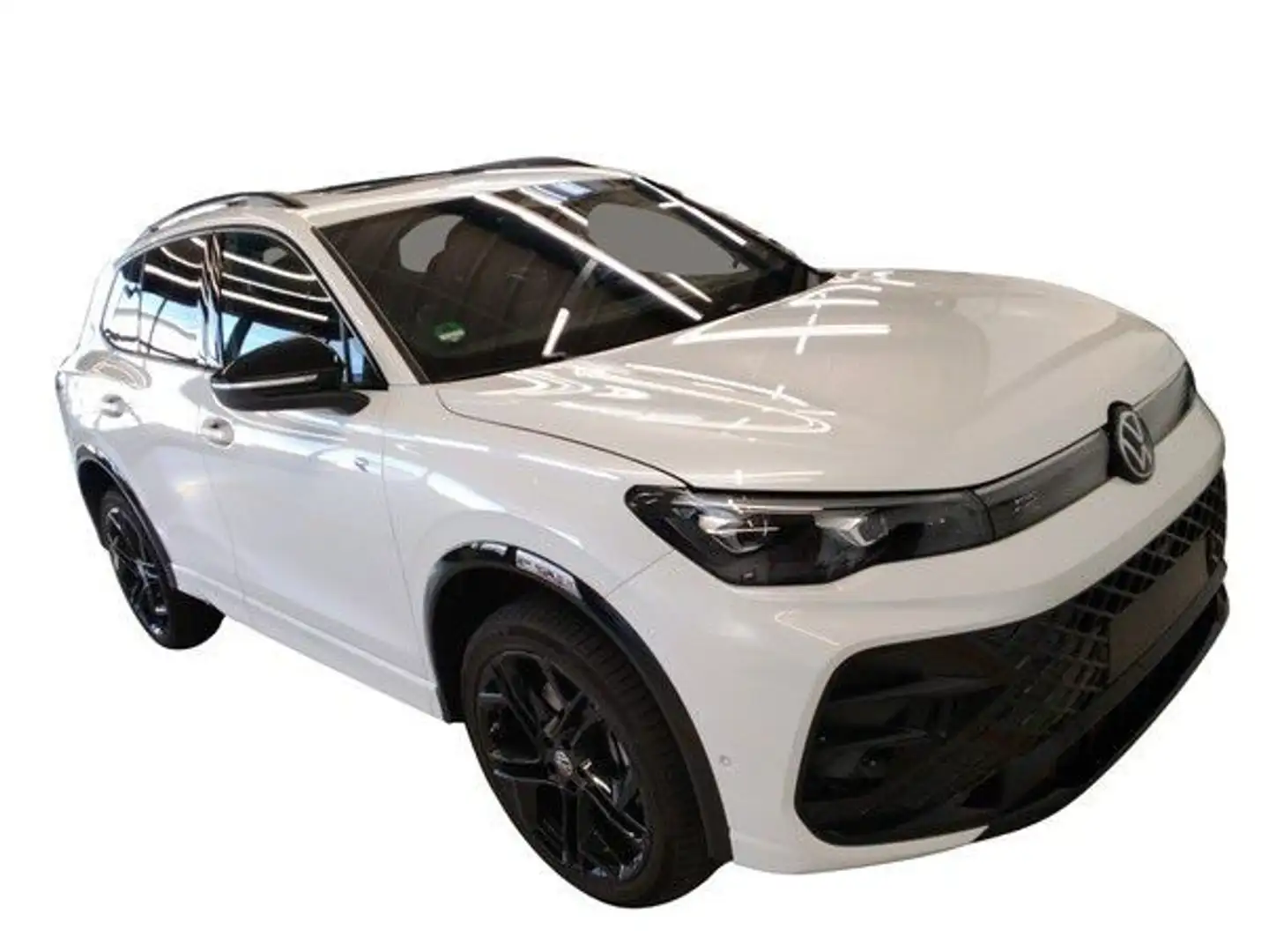 Volkswagen Tiguan 2.0 TDI R-Line 4Motion Klima Navi Leder Weiß - 1