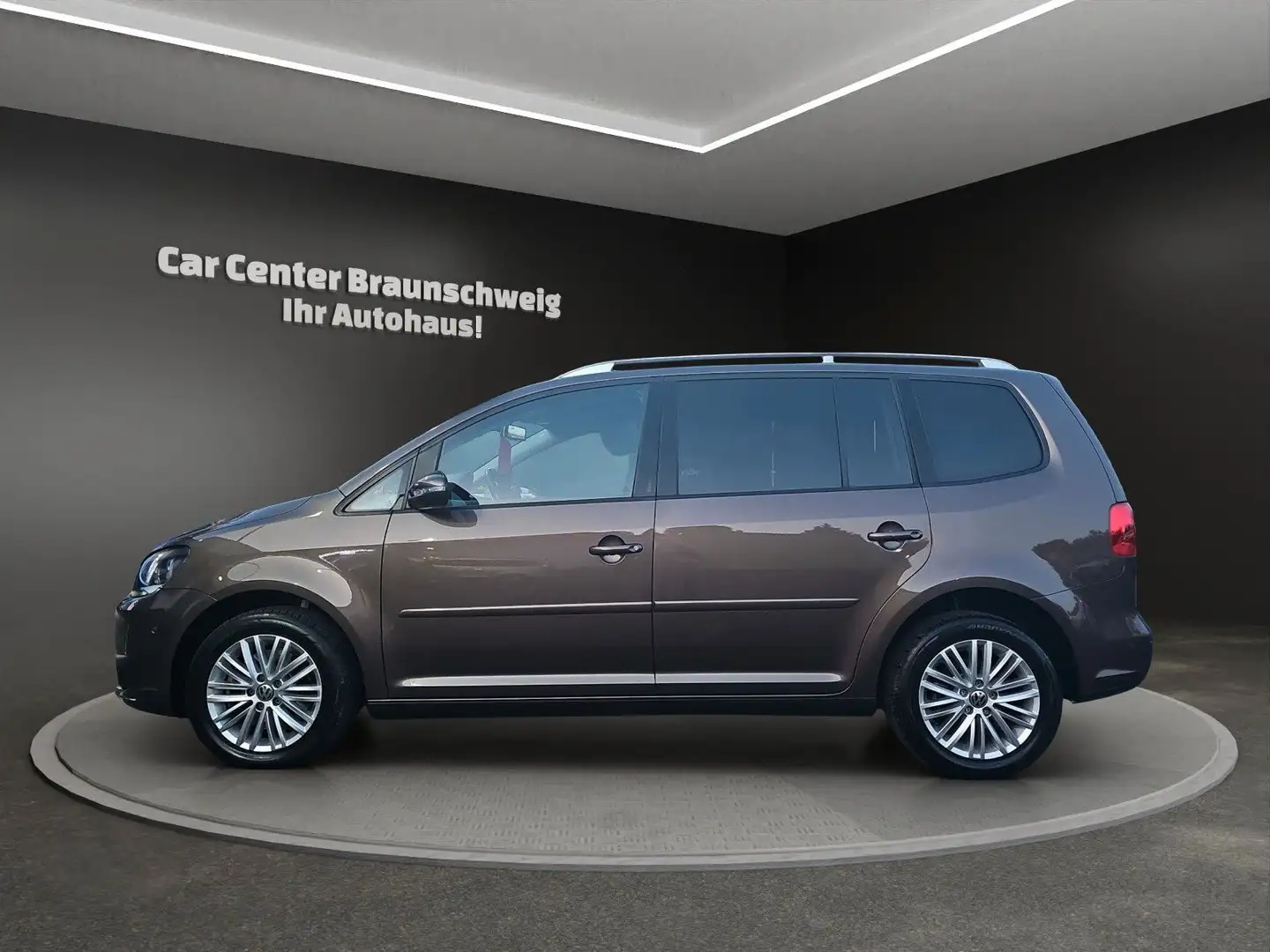 Volkswagen Touran 2.0 TDI CUP+7-Sitzer+Alu+Multi+AHK Braun - 2