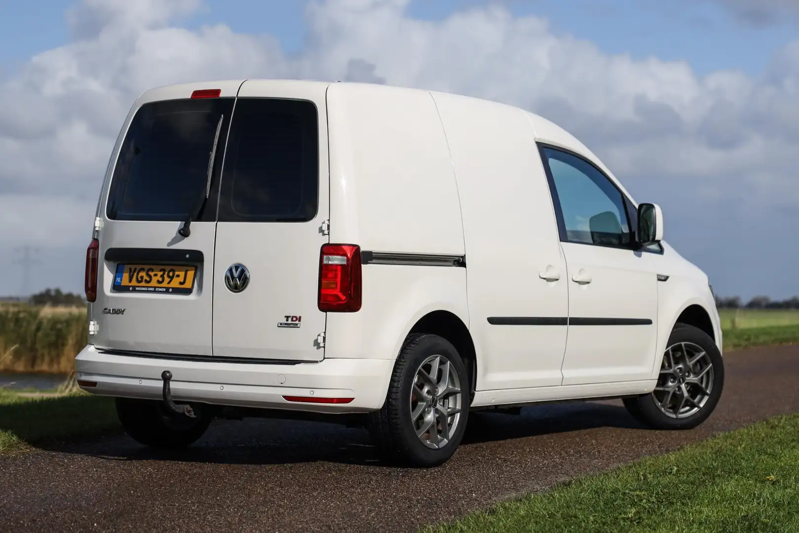 Volkswagen Caddy 2.0 TDI DSG 150 PK Highline ✅ Navi ✅ Standkachel ✅ Wit - 2