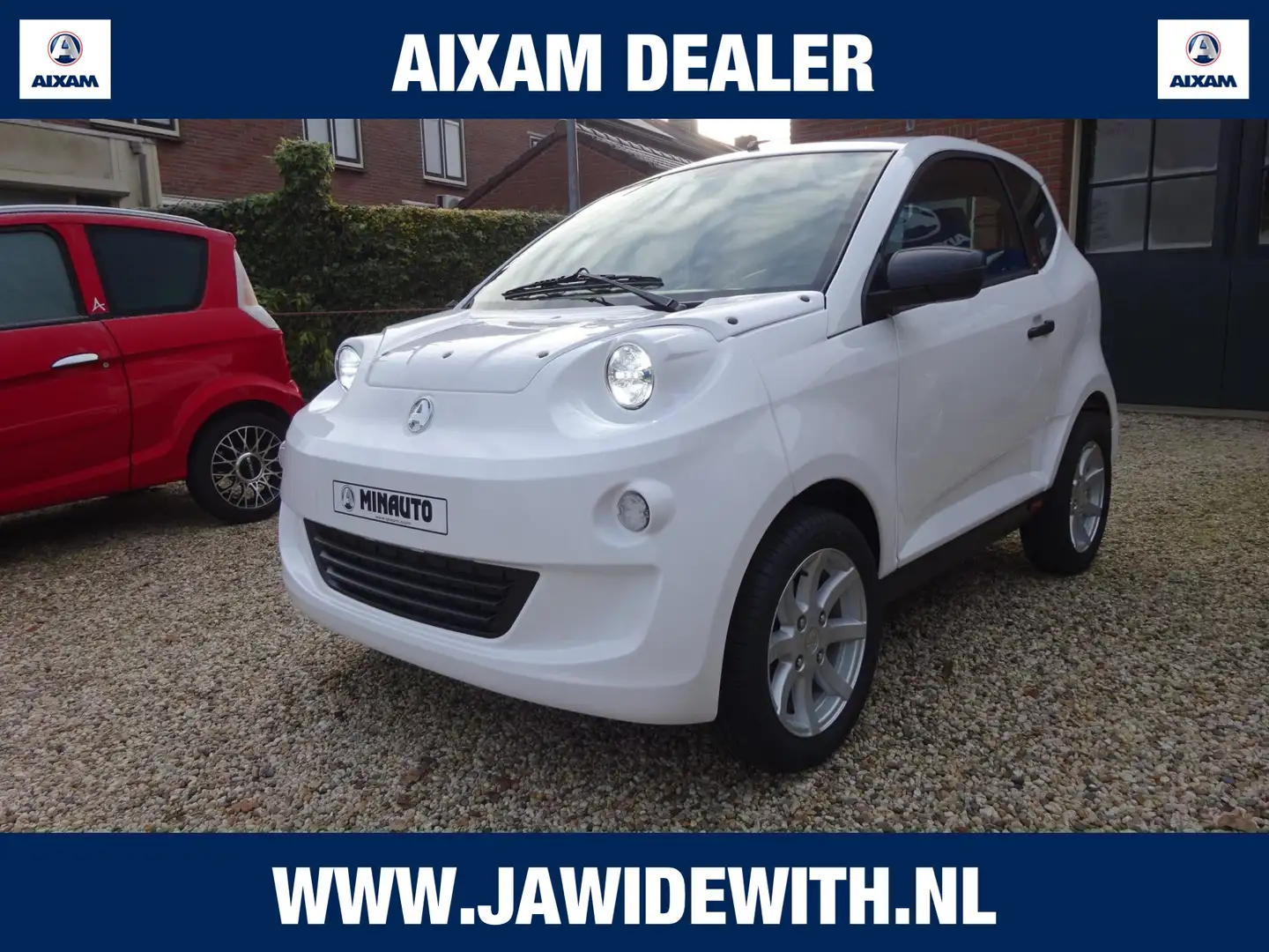 Aixam City Brommobiel Minauto Access NIEUW! Centrale deurverg Blanco - 1