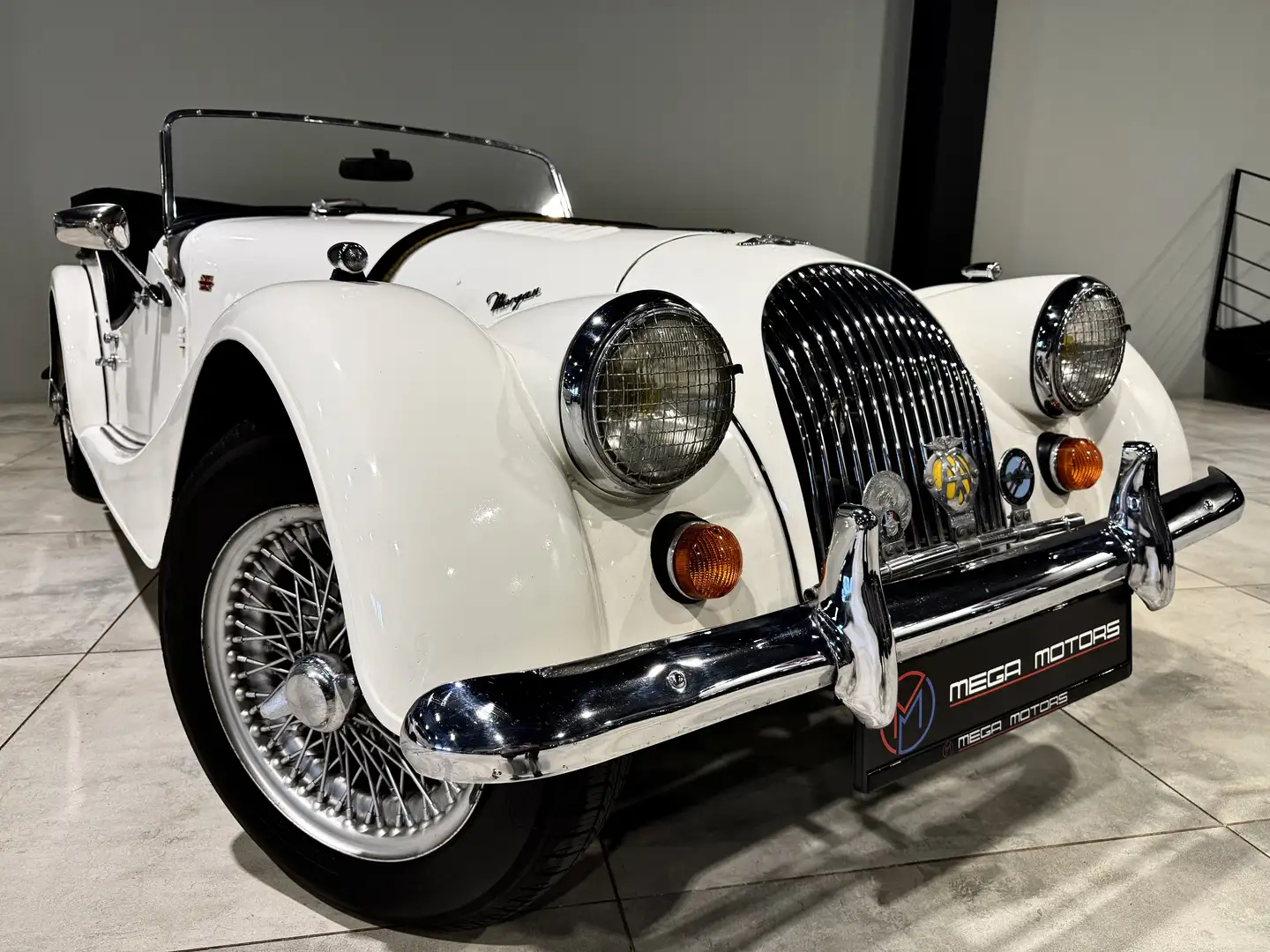 Morgan 4/4 1600cc 88CV !!80.520KM!! EXPERTiSEE & AUTHENTiFiEE Blanco - 1