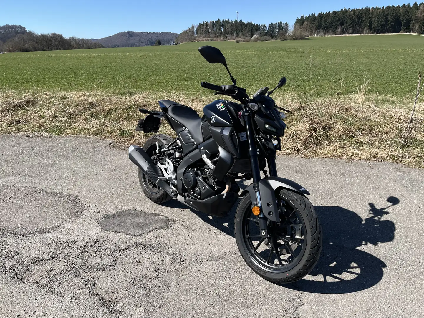 Yamaha MT-125 Negru - 1