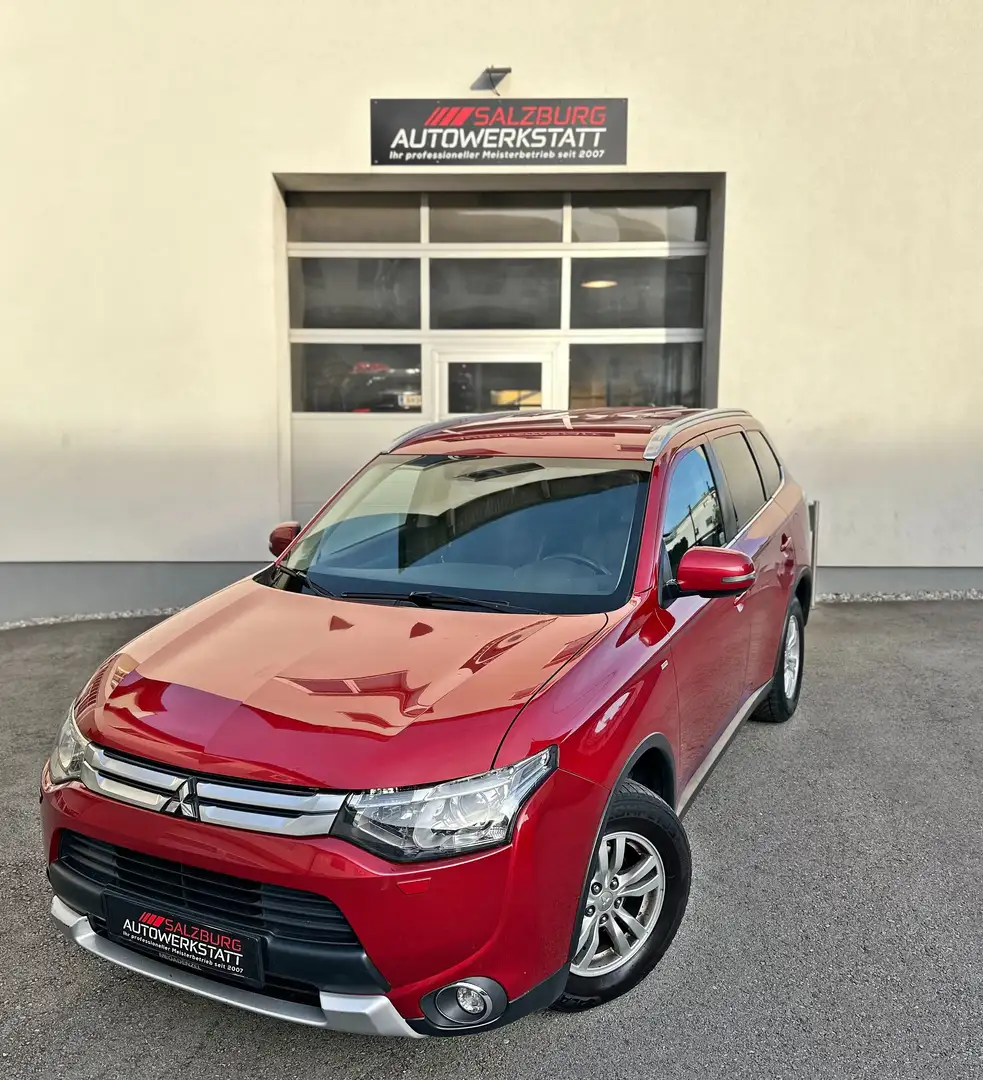 Mitsubishi Outlander 2,2 Intense+ Aut. 4WD 7-Sitzer | 1.Hand | 8-fach Rouge - 1