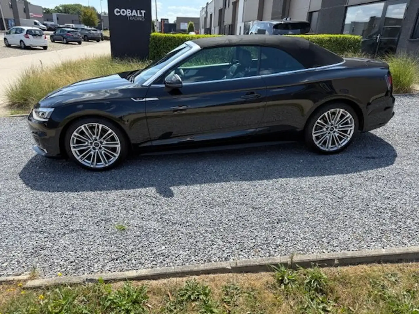 Audi A5 Cabrio 50 TDI /S Line / HUD / SPORT STOELEN / ACC Noir - 2