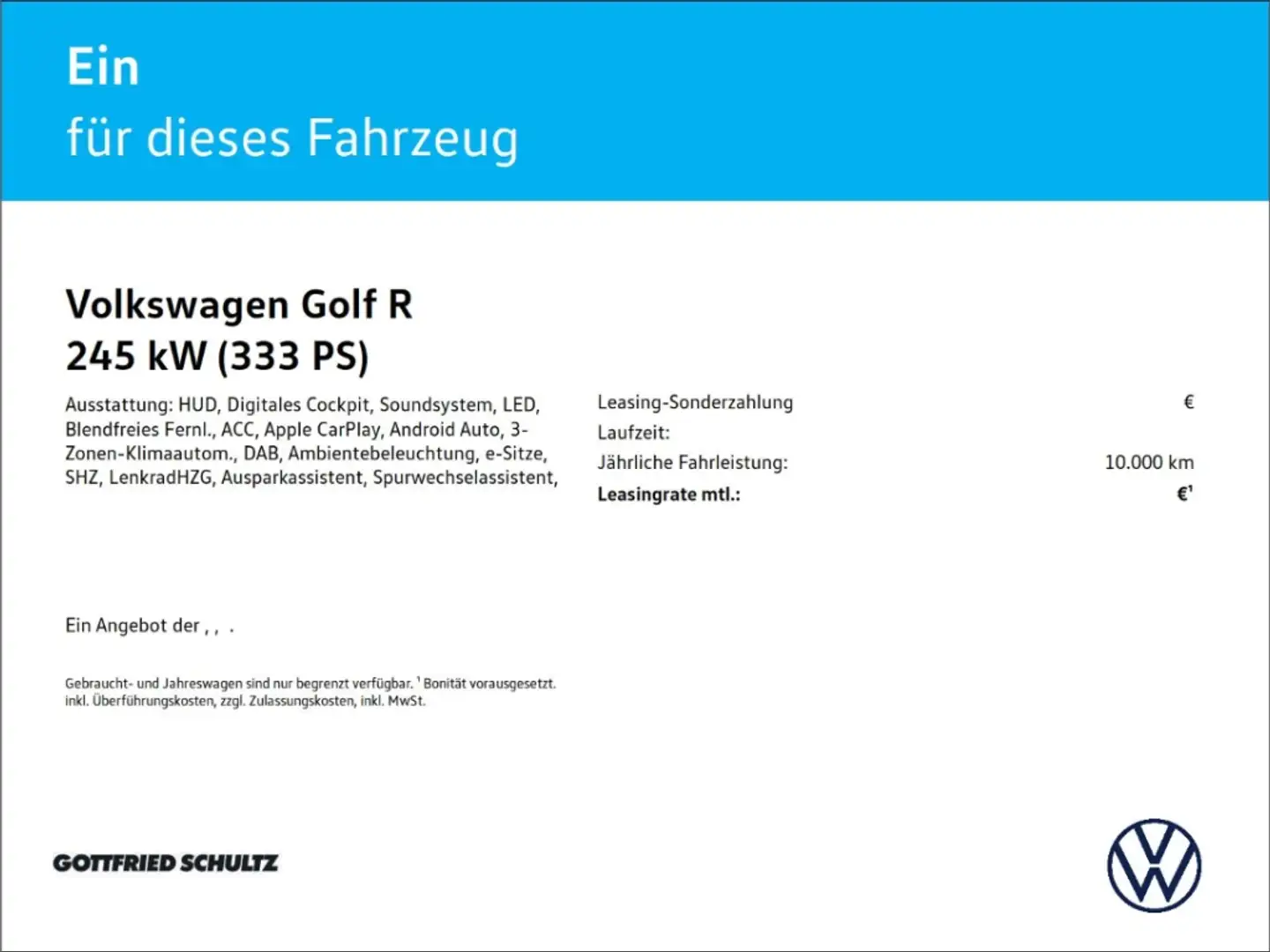 Volkswagen Golf R VIII 20 YEARS 270 KM/H ACC HEAD-UP HARMAN-KARDON Blanc - 2