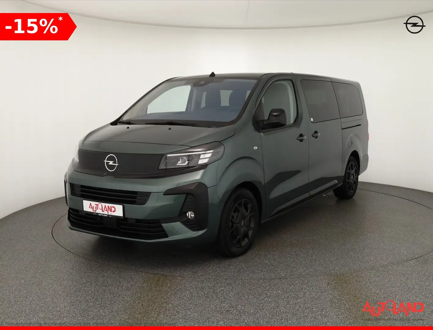 Opel Zafira Life XL 2.0 CDTi Aut. LED ACC Navi Grün - 1