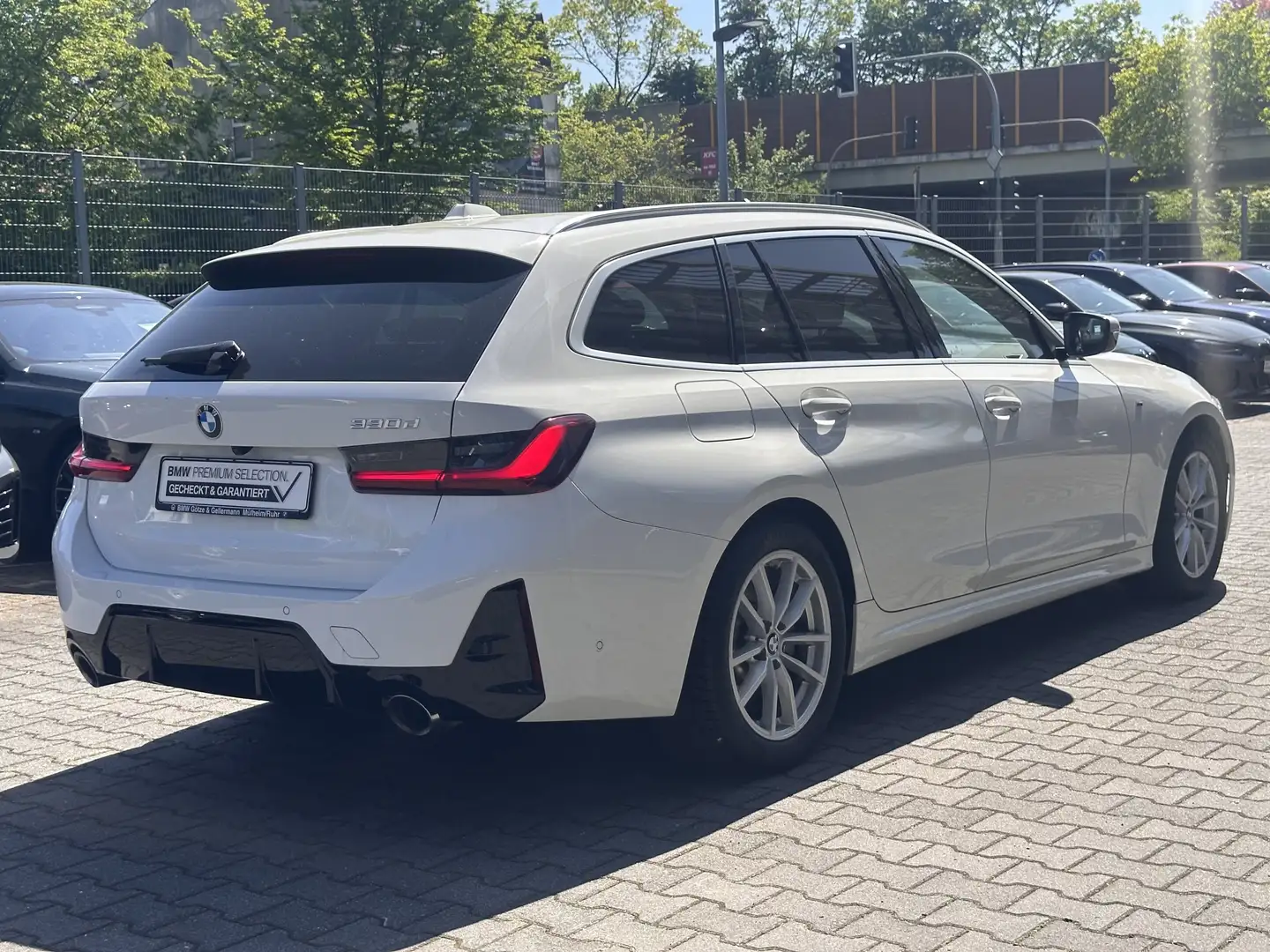 BMW 330 d Touring M Sport //HiFi Adapt.LED Stop&Go Blanc - 2