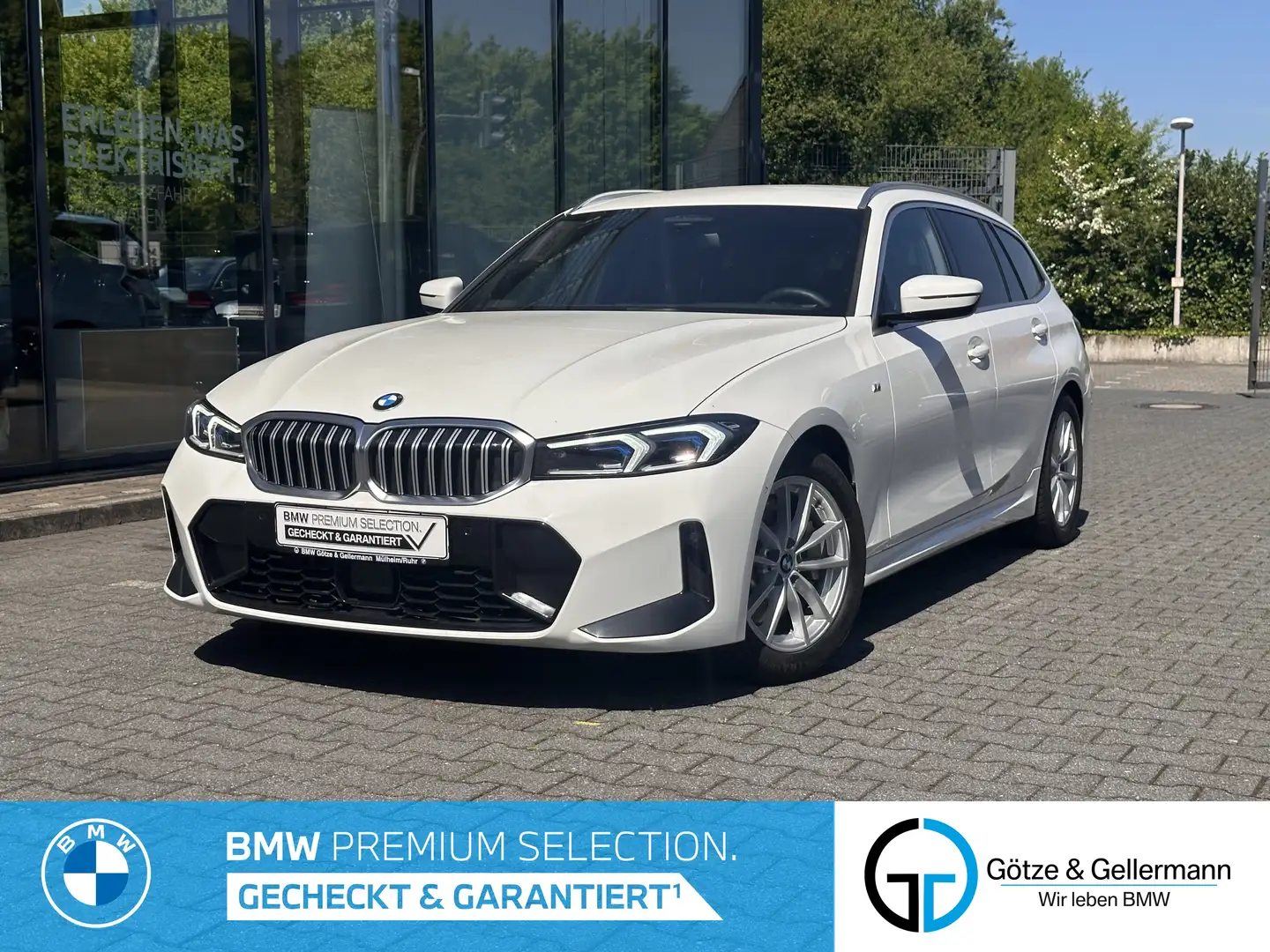 BMW 330 d Touring M Sport //HiFi Adapt.LED Stop&Go Blanc - 1