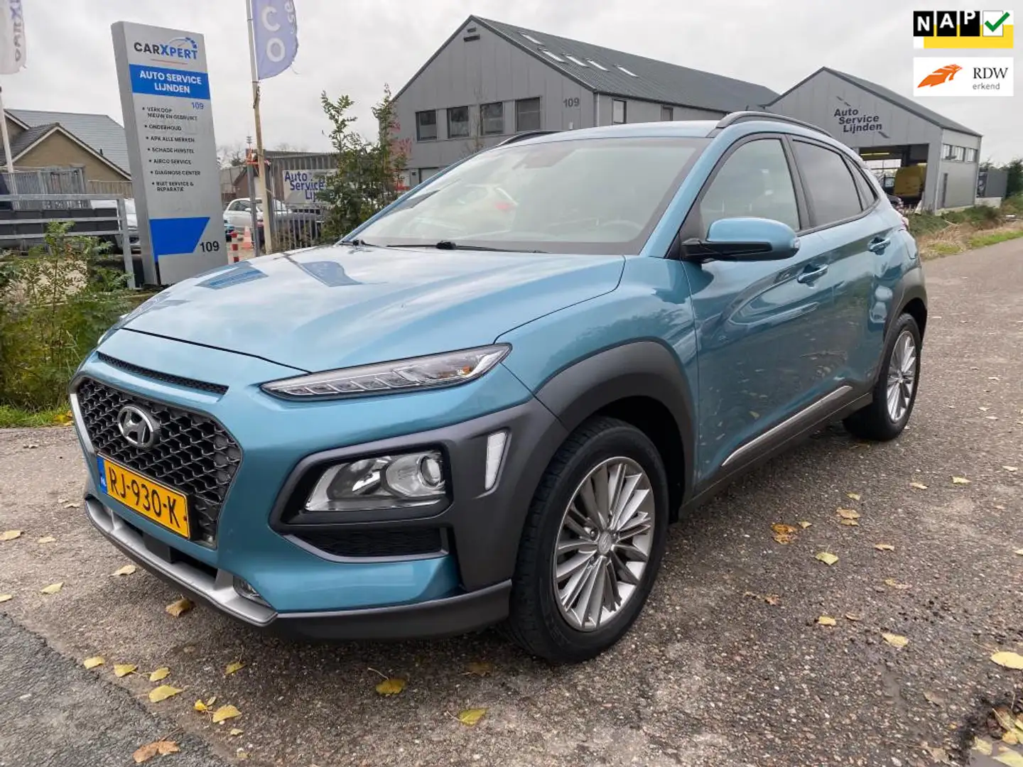 Hyundai KONA 1.0T Fashion Blauw - 1