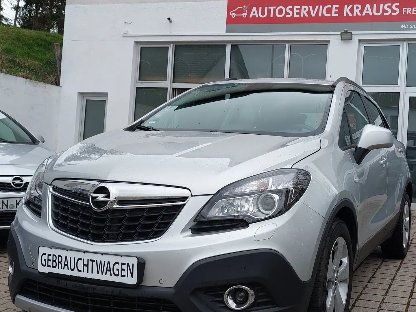 Opel Mokka Edition, AHK, 8 Fach, Automatik, Diesel Grijs - 1