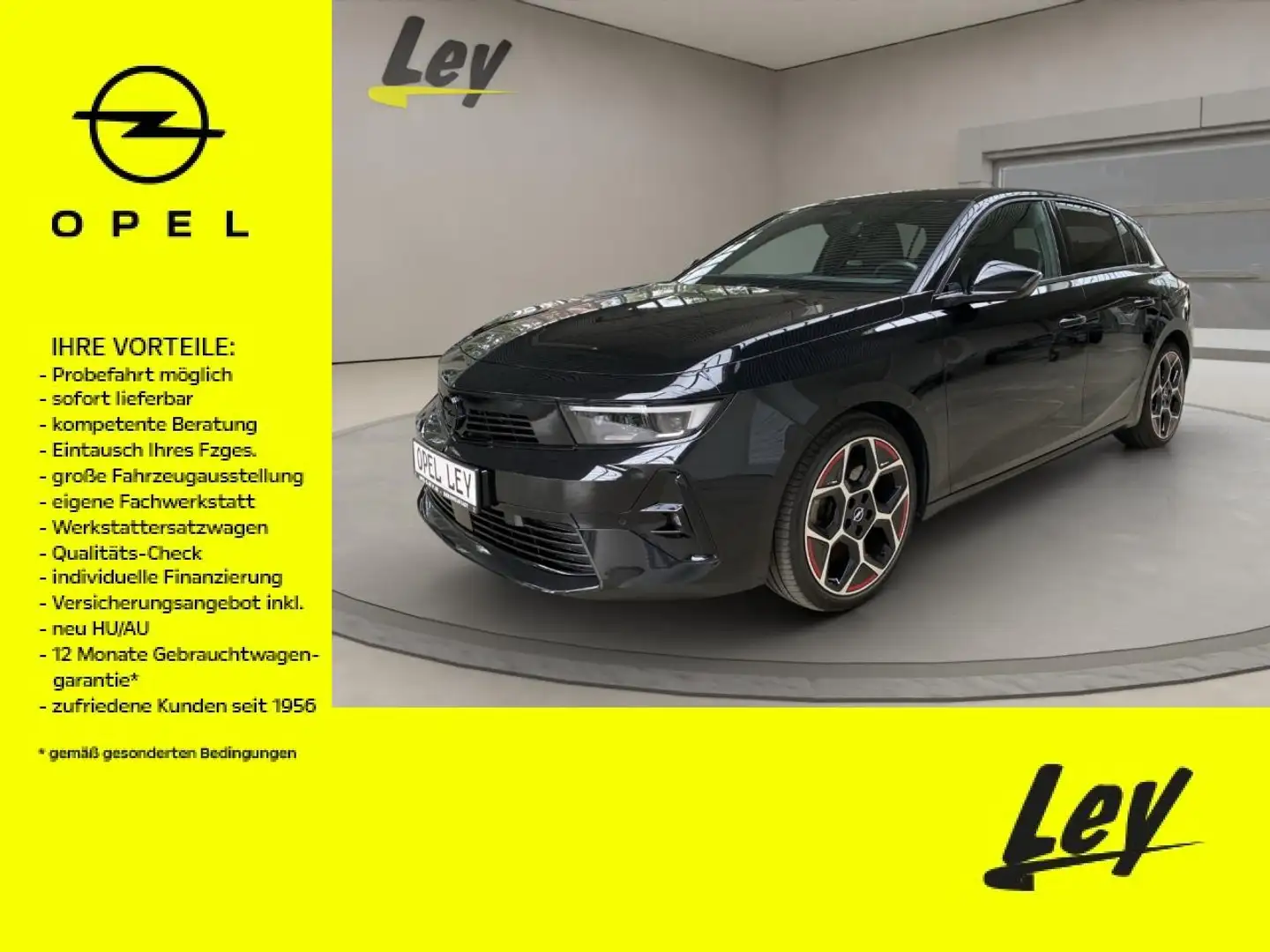 Opel Astra GS Line Plug-in-Hybrid Schwarz - 1