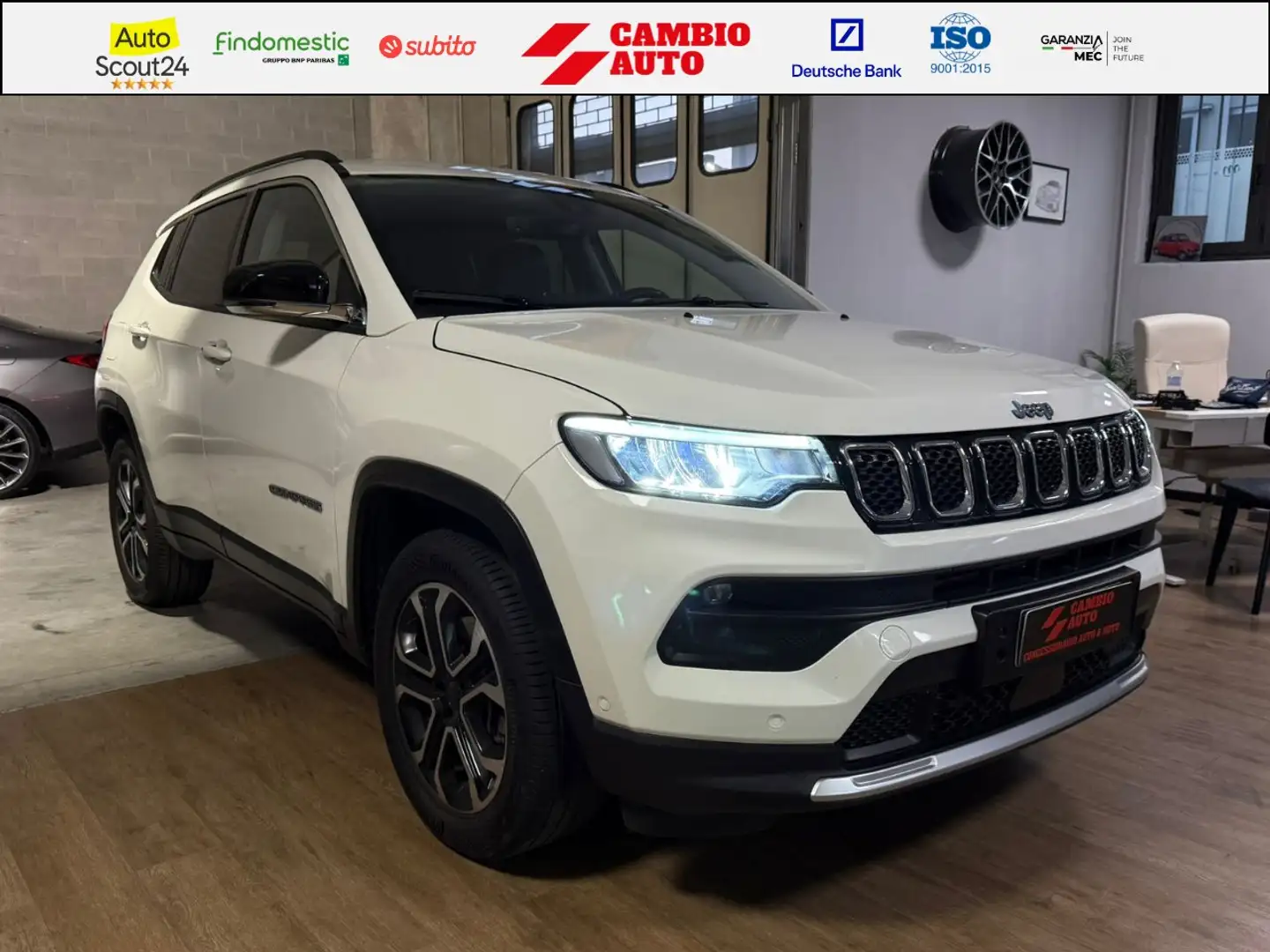 Jeep Compass PRONTA CONSEGNA! Limited 4xe auto Blanc - 1