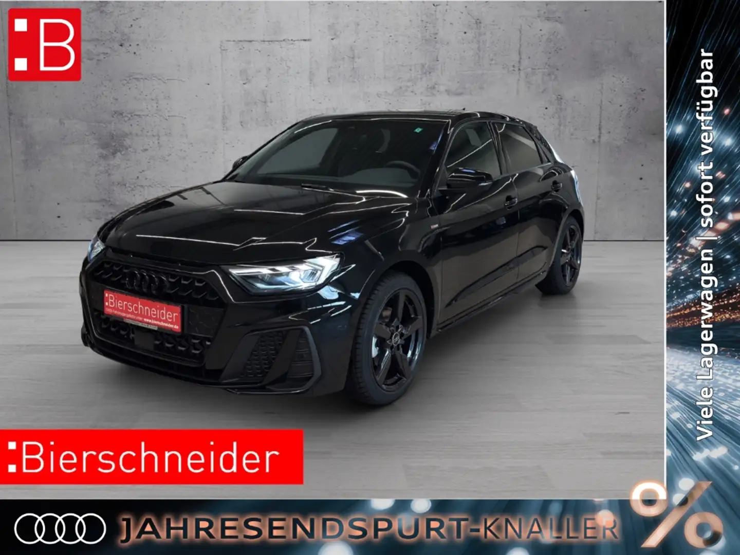 Audi A1 Sportback 35 TFSI S-line Noir - 1