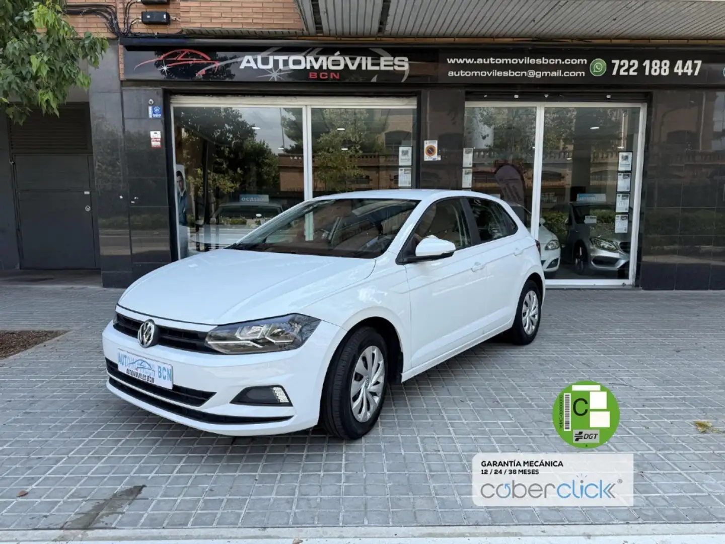 Volkswagen Polo 1.0 Advance 55kW Blanc - 1