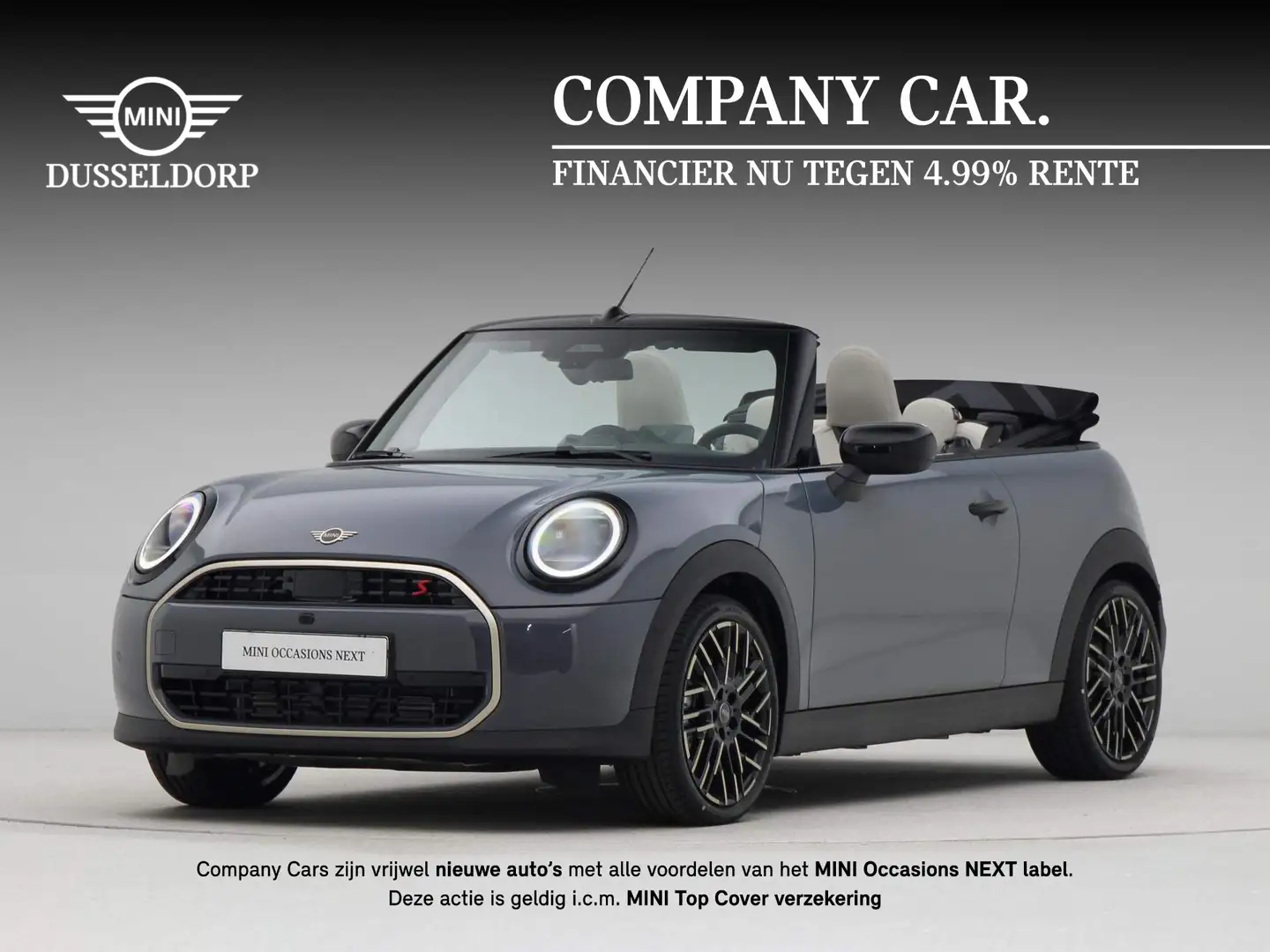 MINI Cooper S Cabrio Favoured Pakket XL Gris - 1