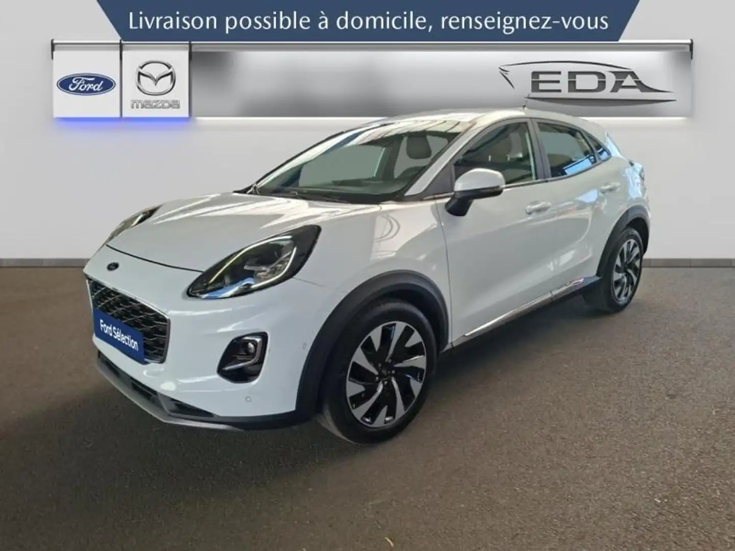 Ford Flex 1.0 Flexifuel 125ch S\u0026S mHEV Titanium Blanco - 1